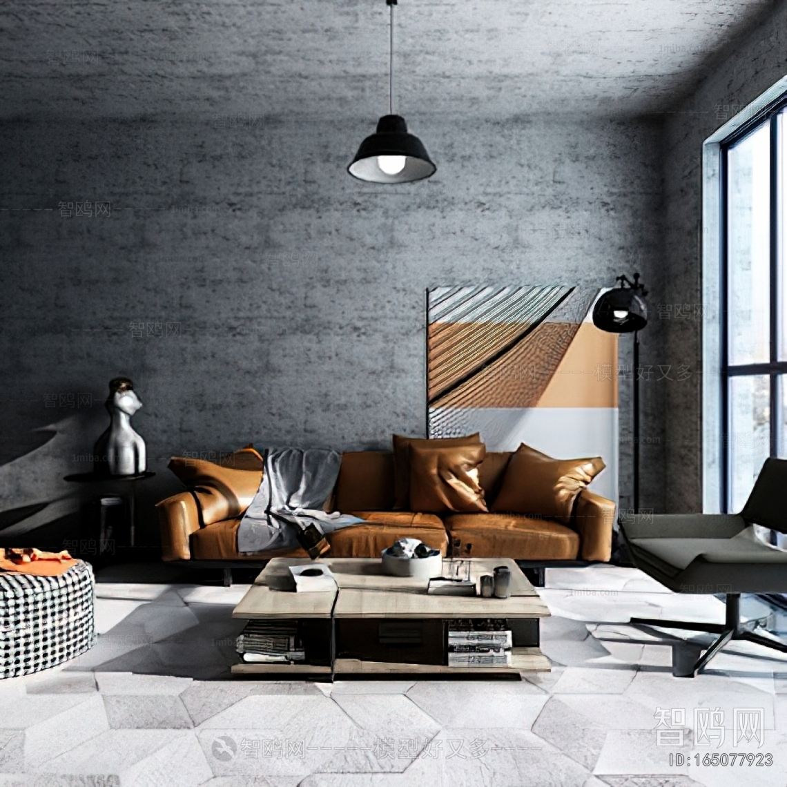 Industrial Style A Living Room