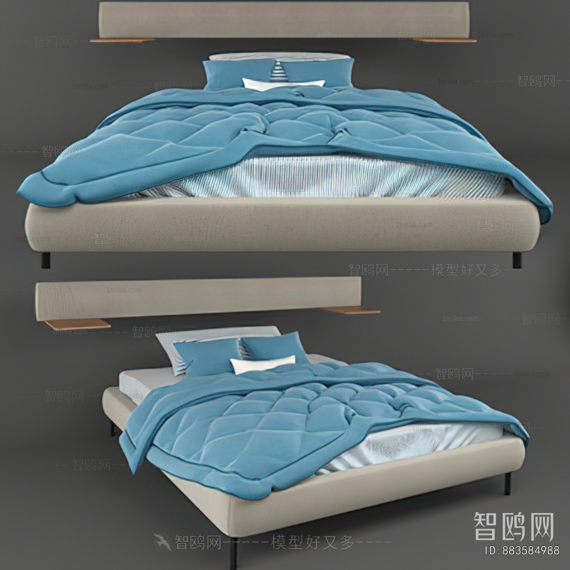 Modern Double Bed