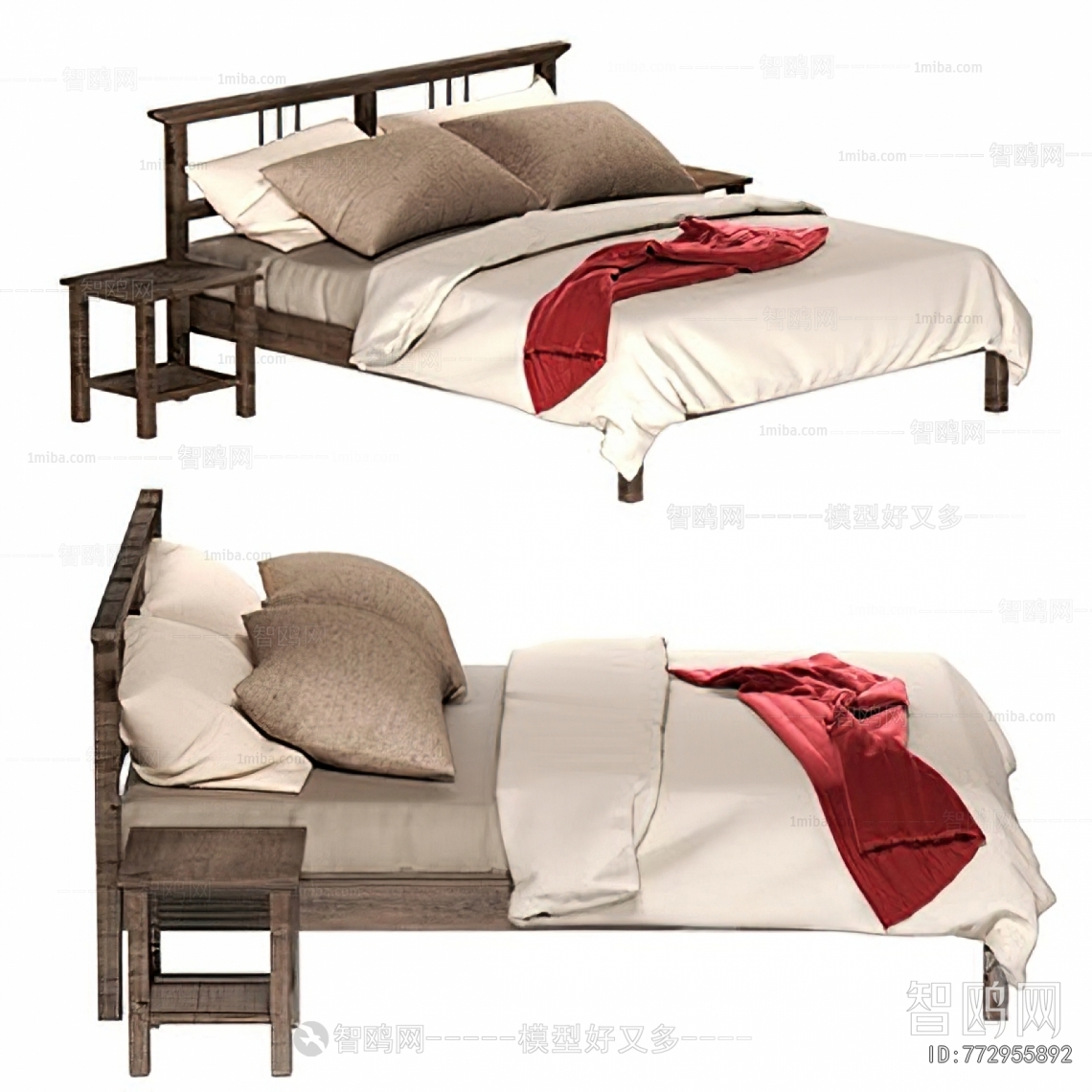 Modern Double Bed