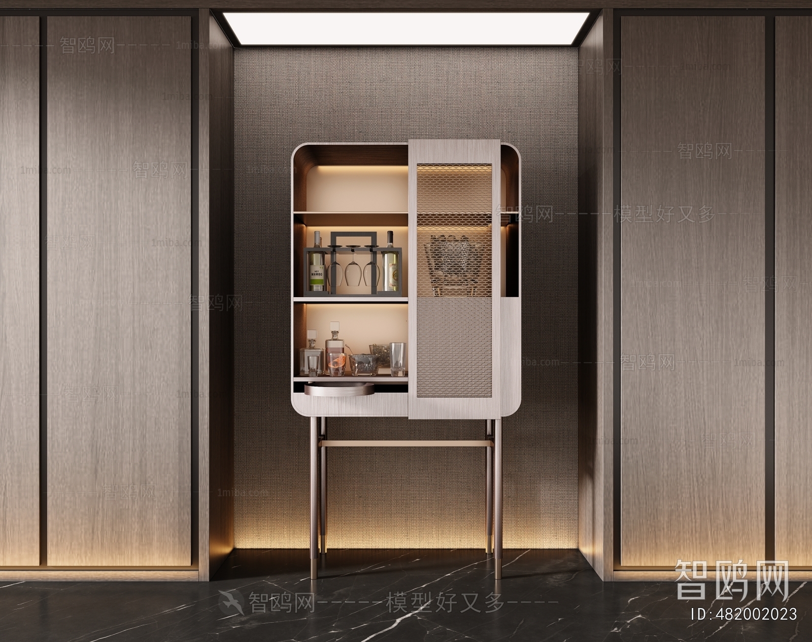 Modern Wine Cabinet