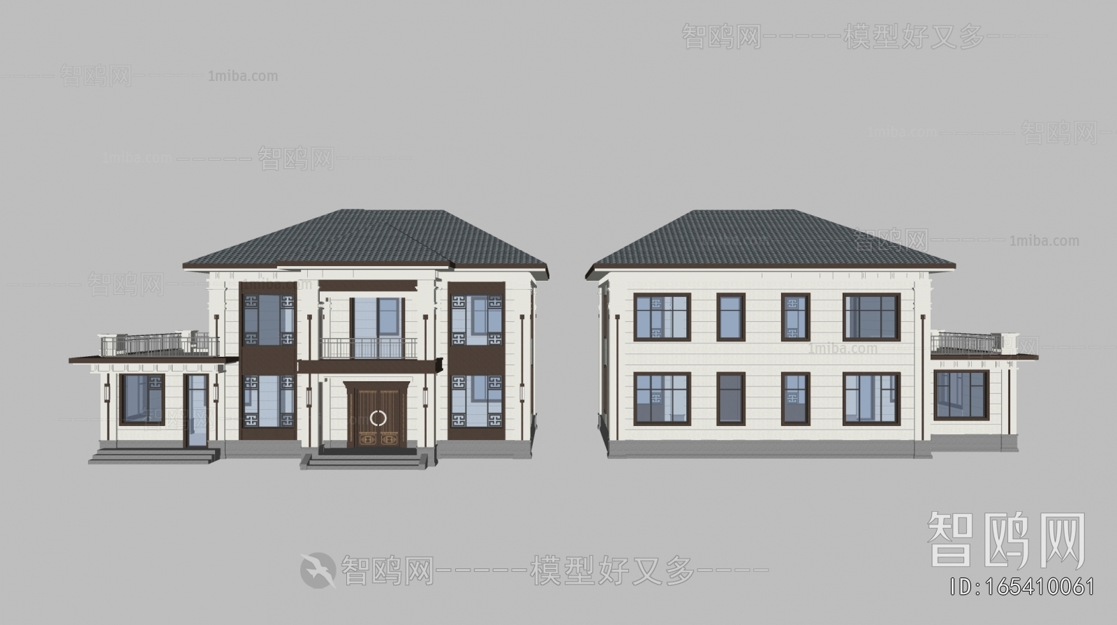 New Chinese Style Detached Villa