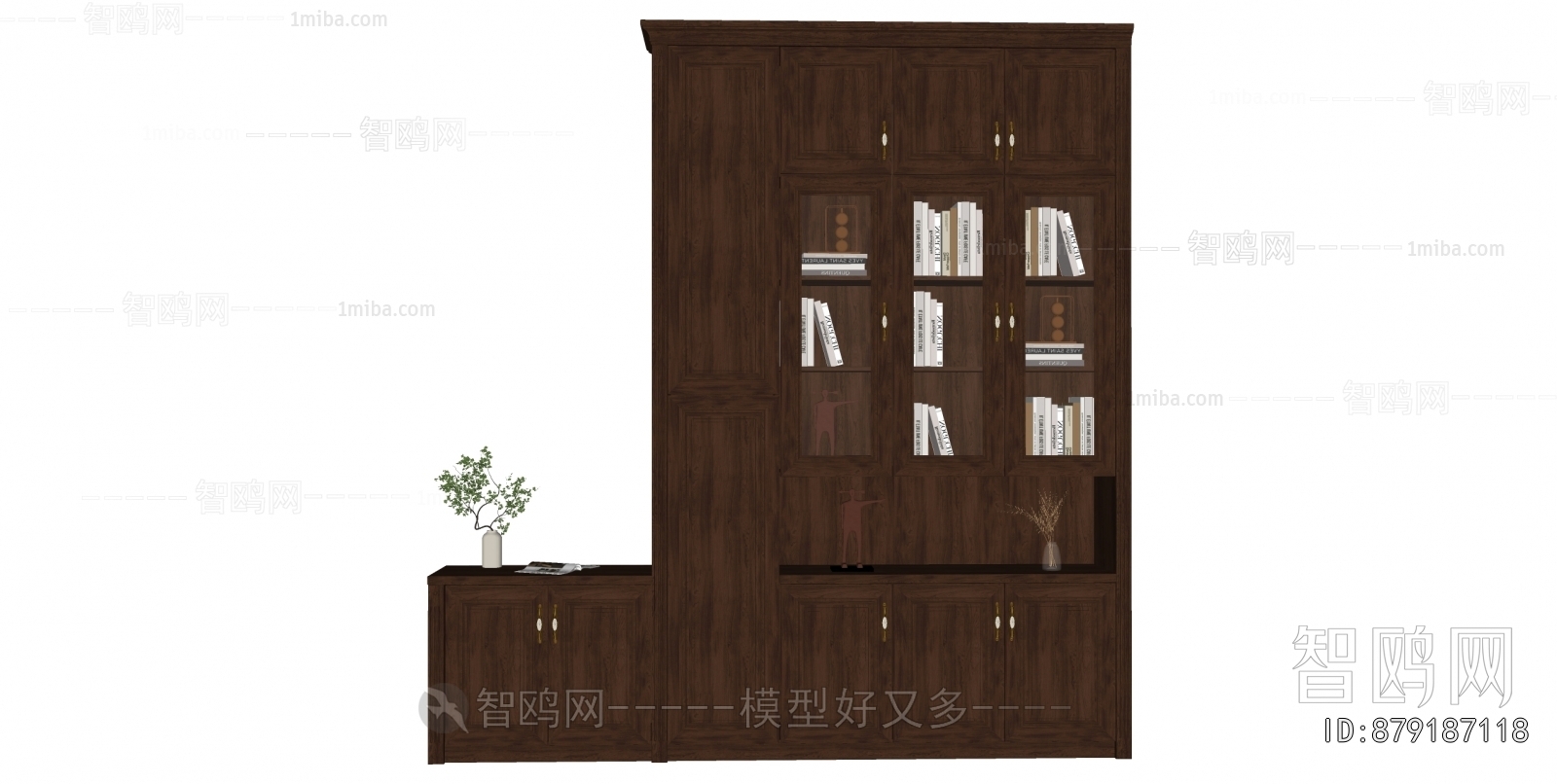 New Chinese Style Bookcase