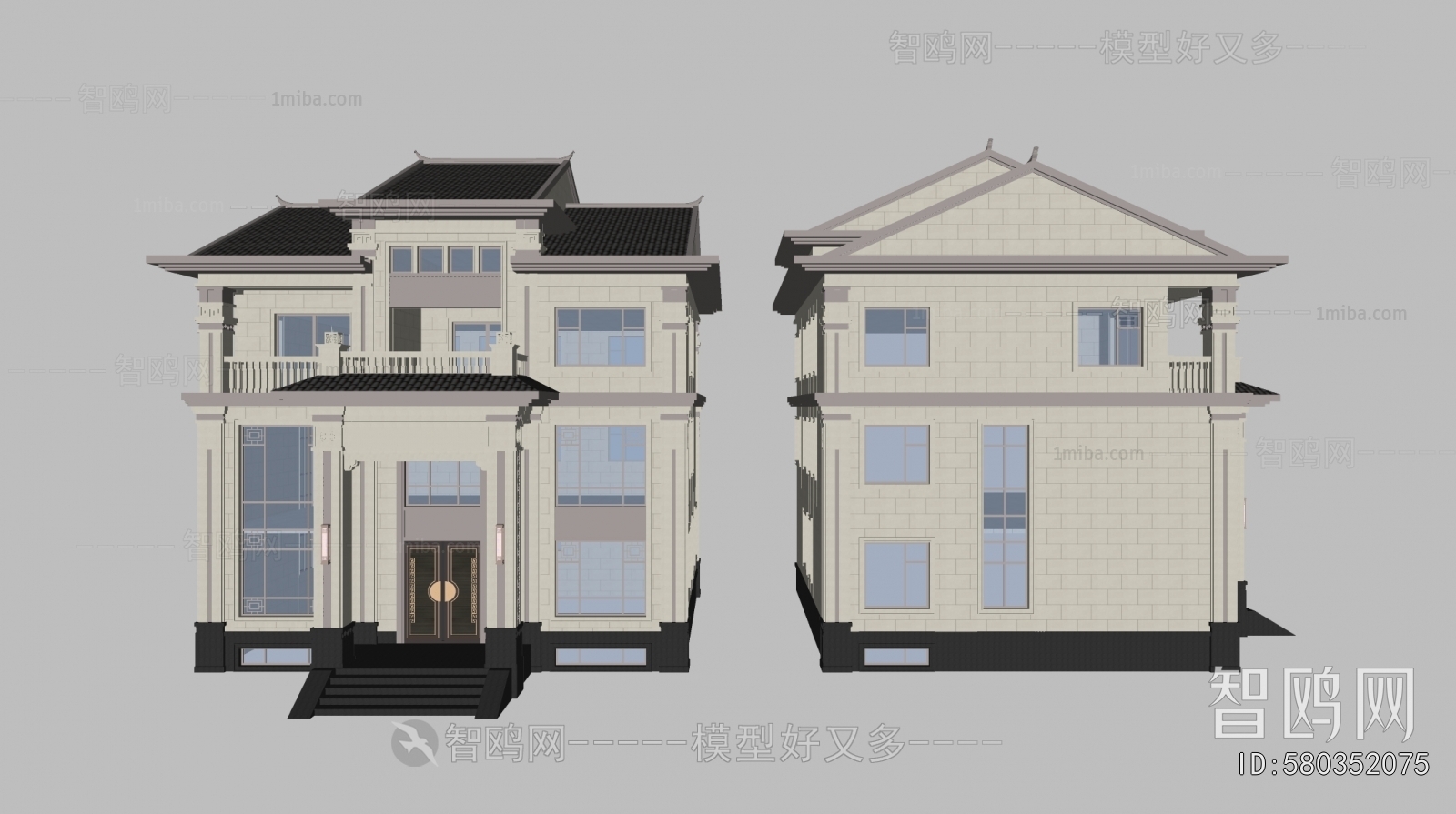 New Chinese Style Detached Villa