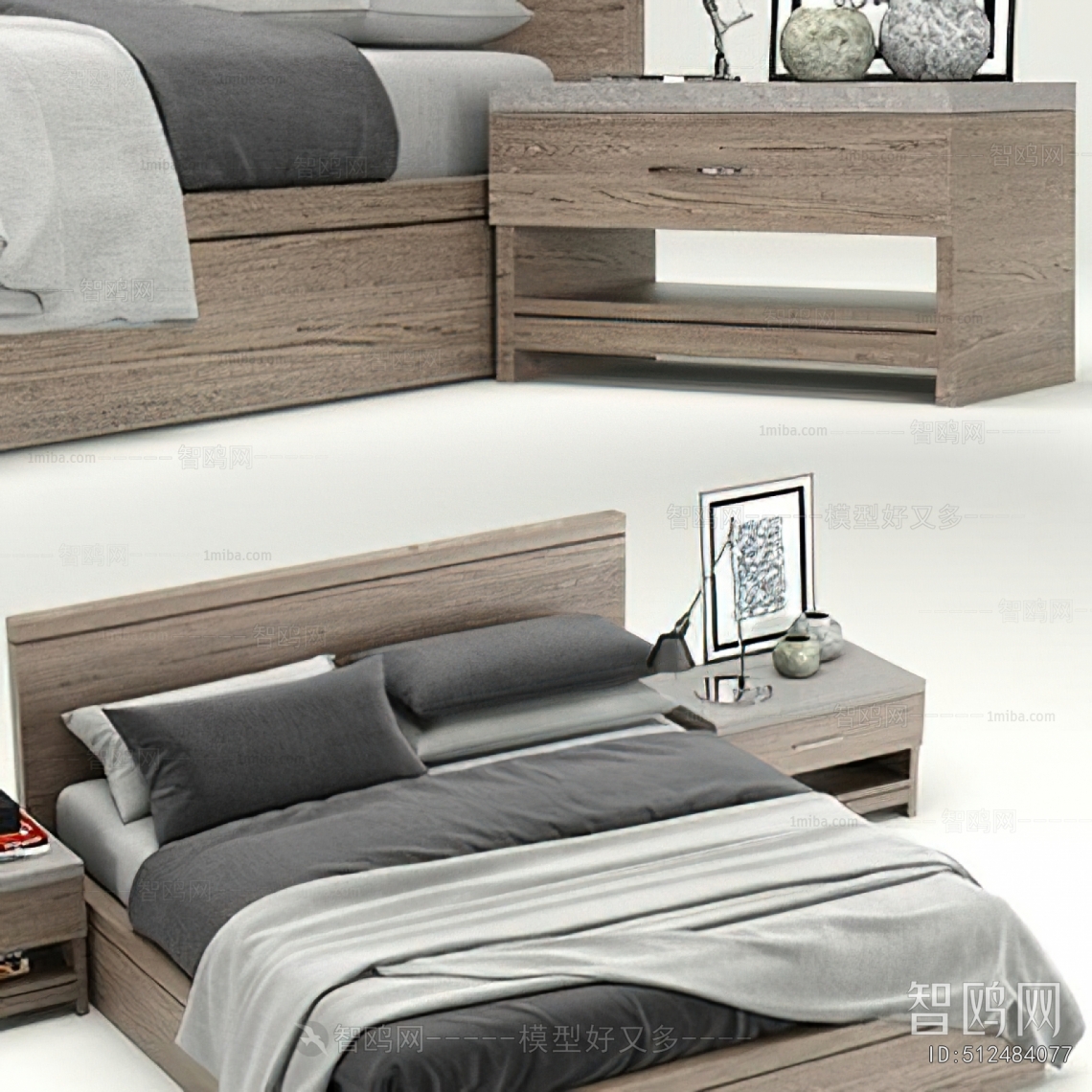 Modern Double Bed