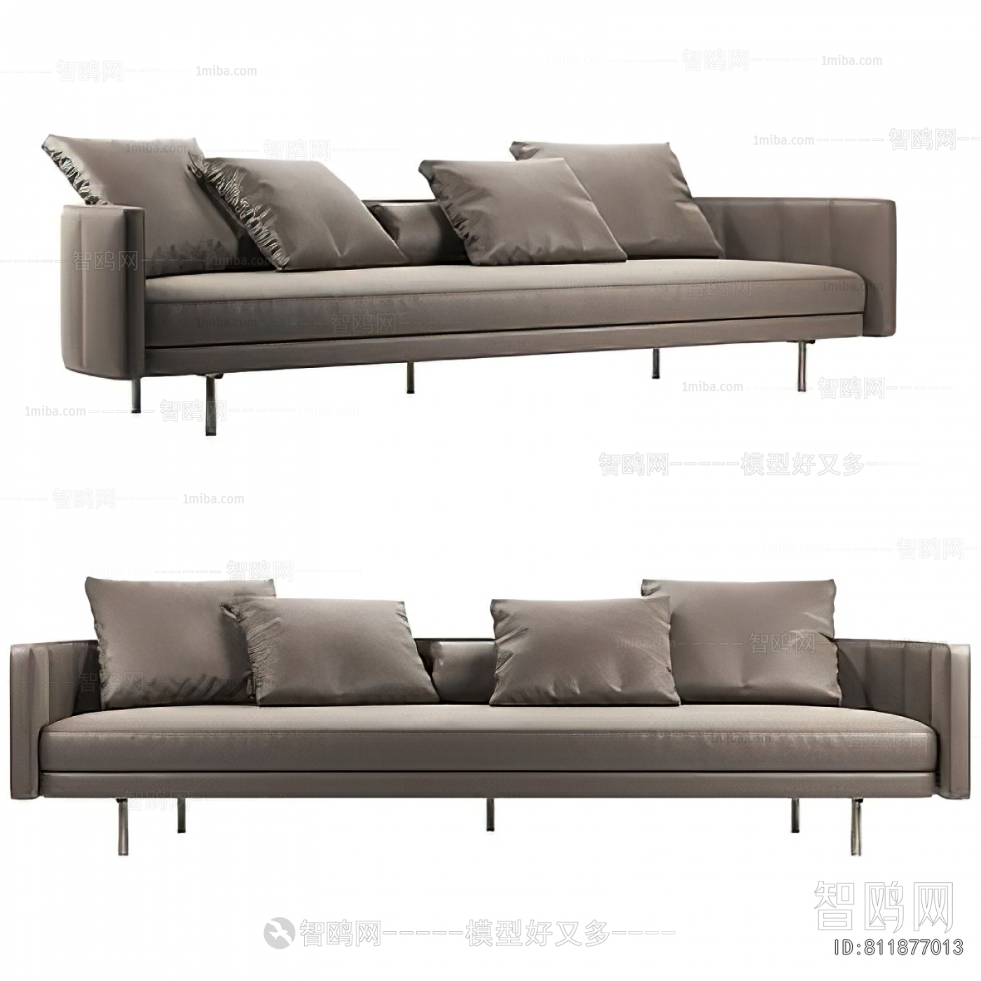 Modern Multi Person Sofa