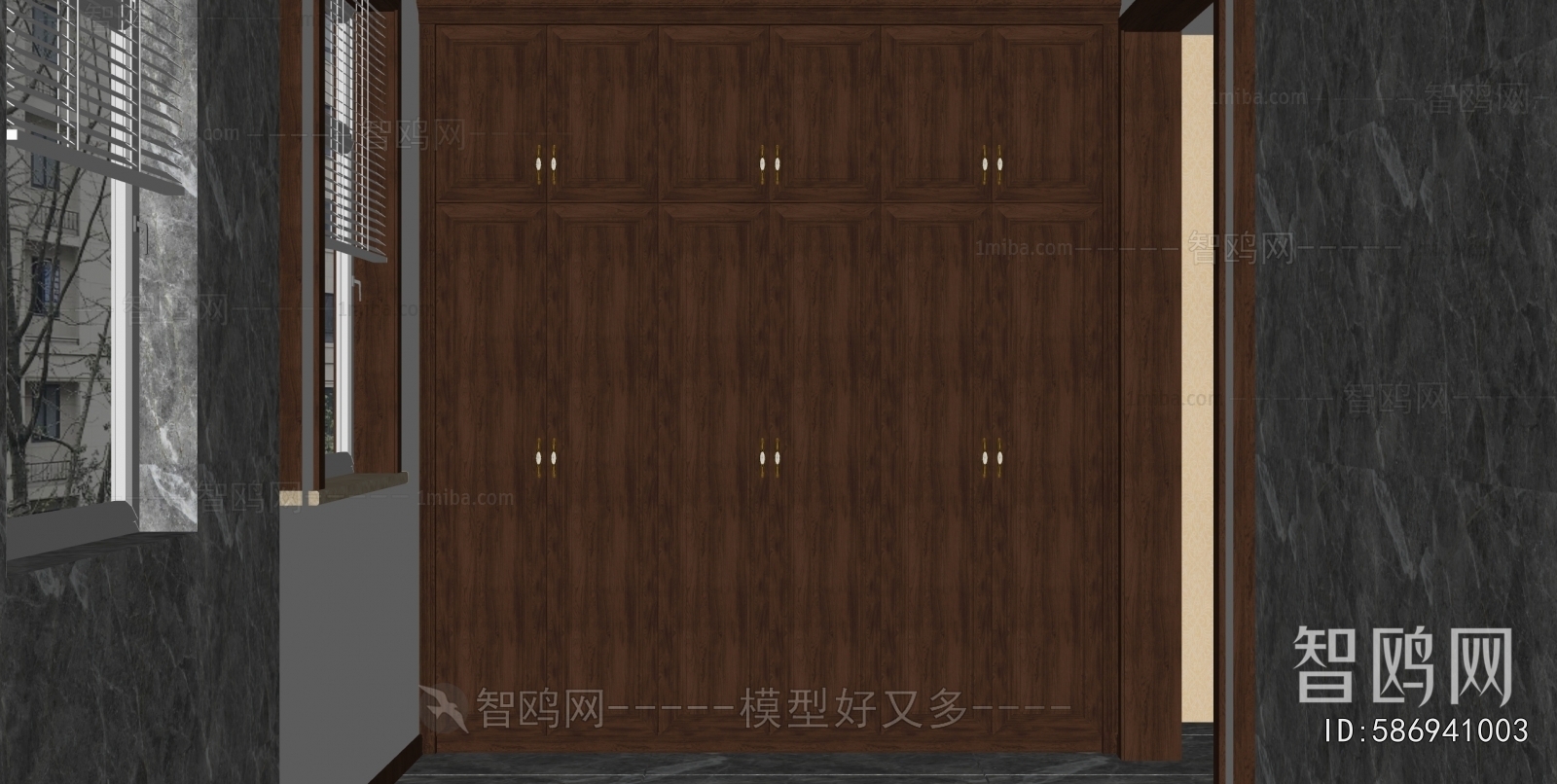 New Chinese Style The Wardrobe