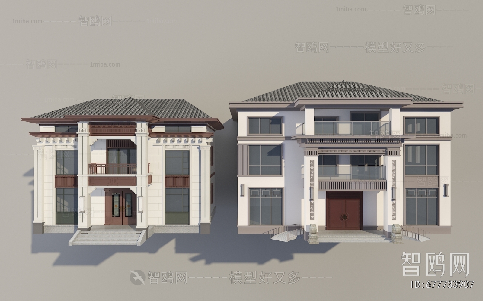 New Chinese Style Detached Villa