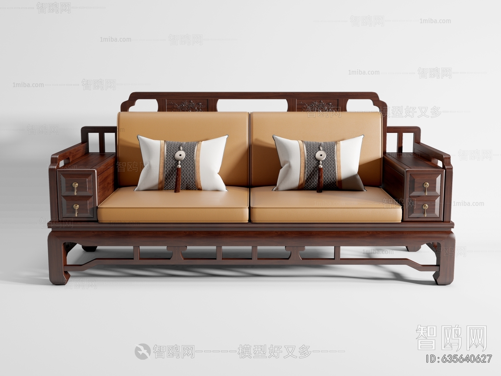 Chinese Style A Sofa For Two