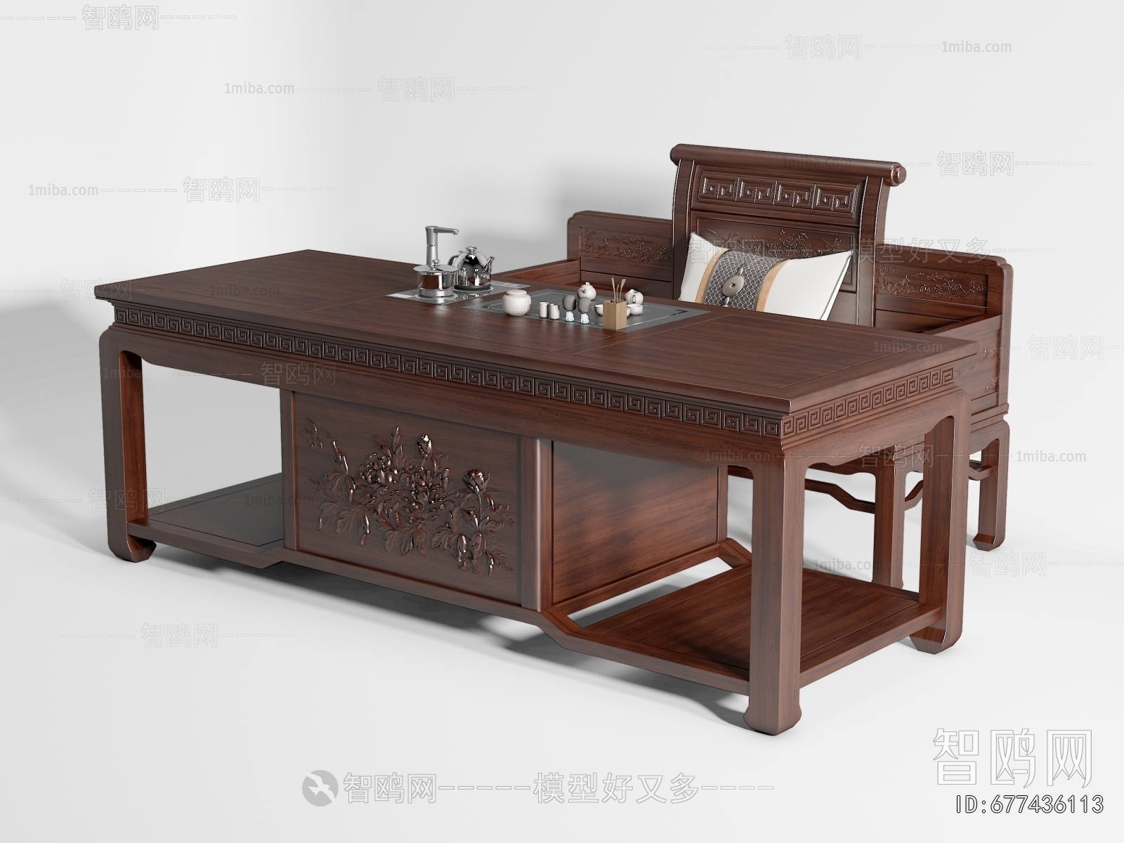 Chinese Style Tea Tables And Chairs