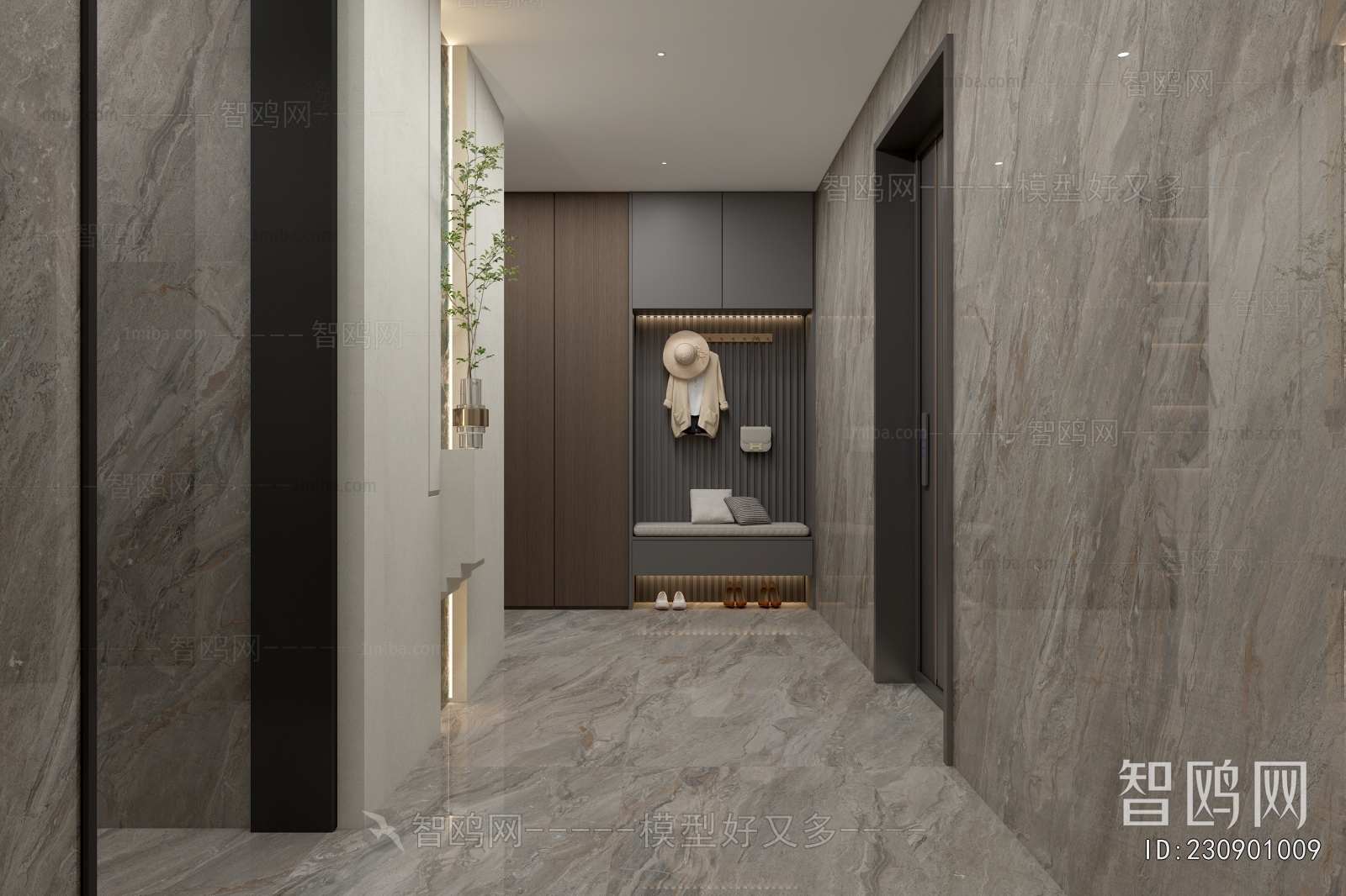 Modern Hallway