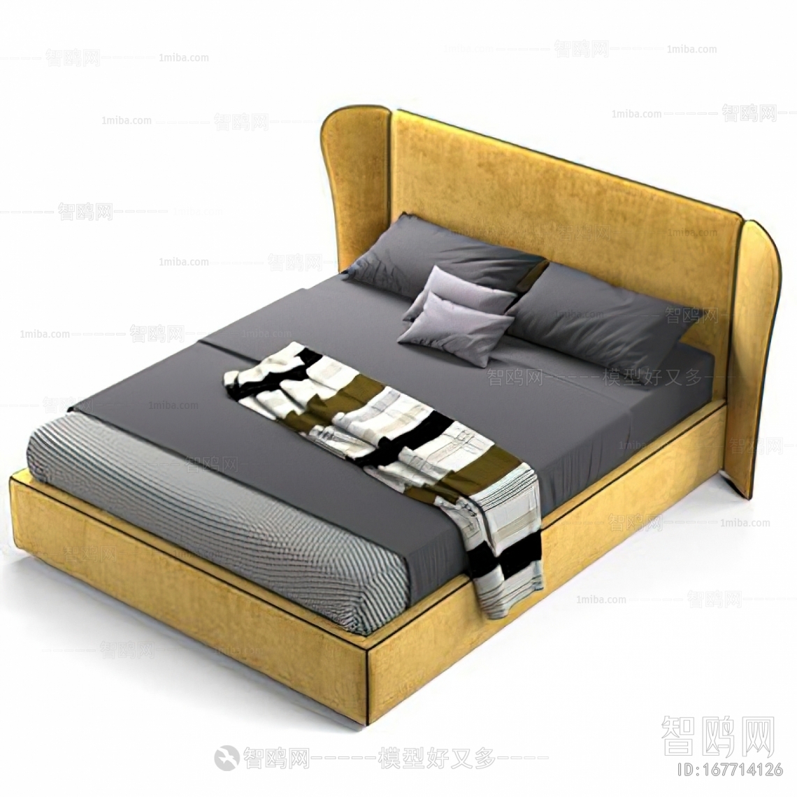 Modern Double Bed