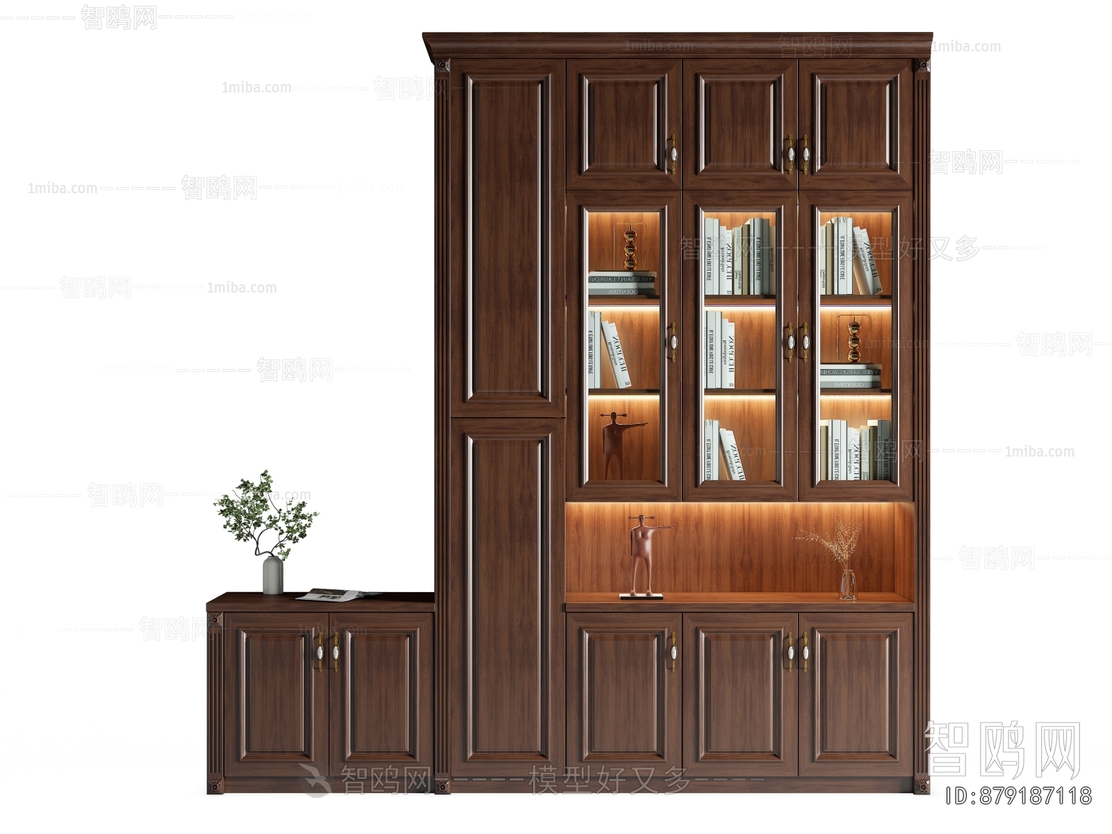 New Chinese Style Bookcase