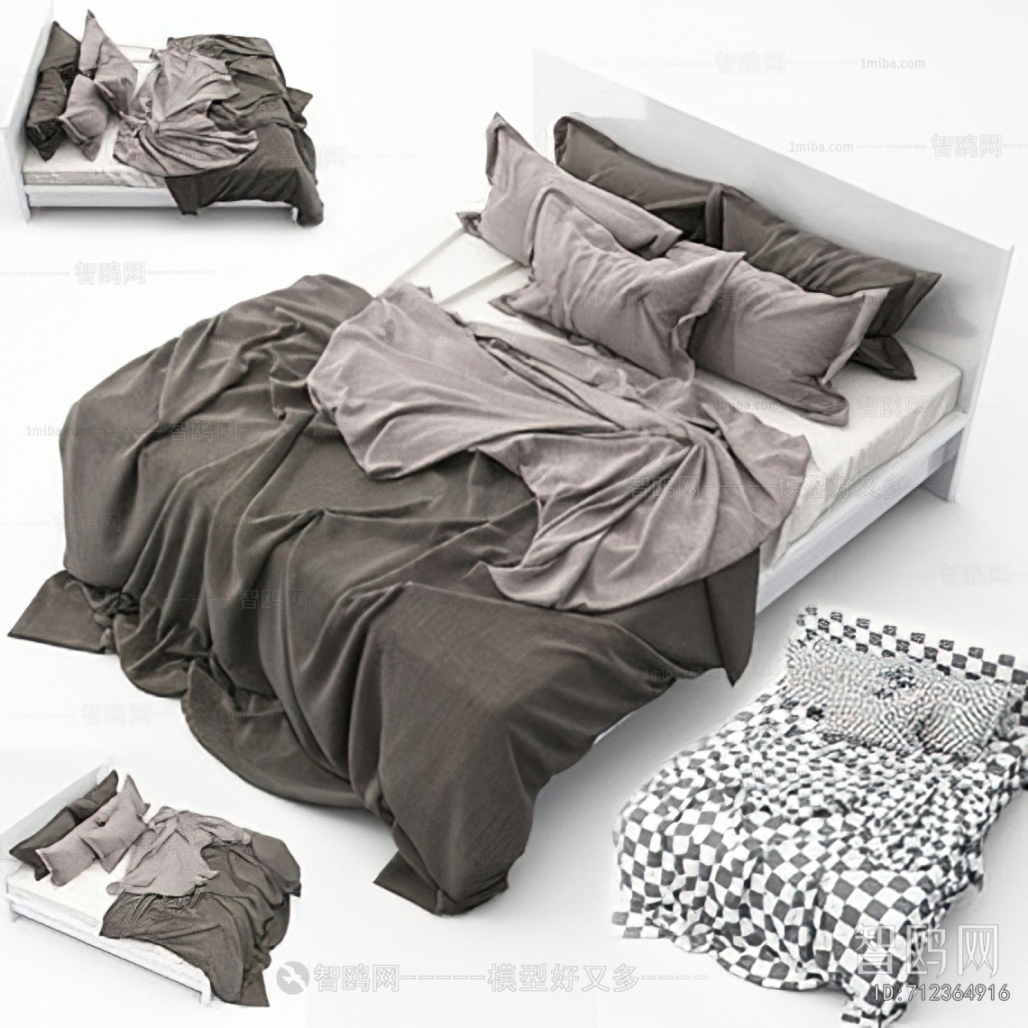 Modern Double Bed