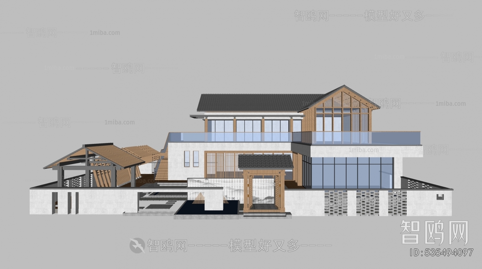 New Chinese Style Detached Villa