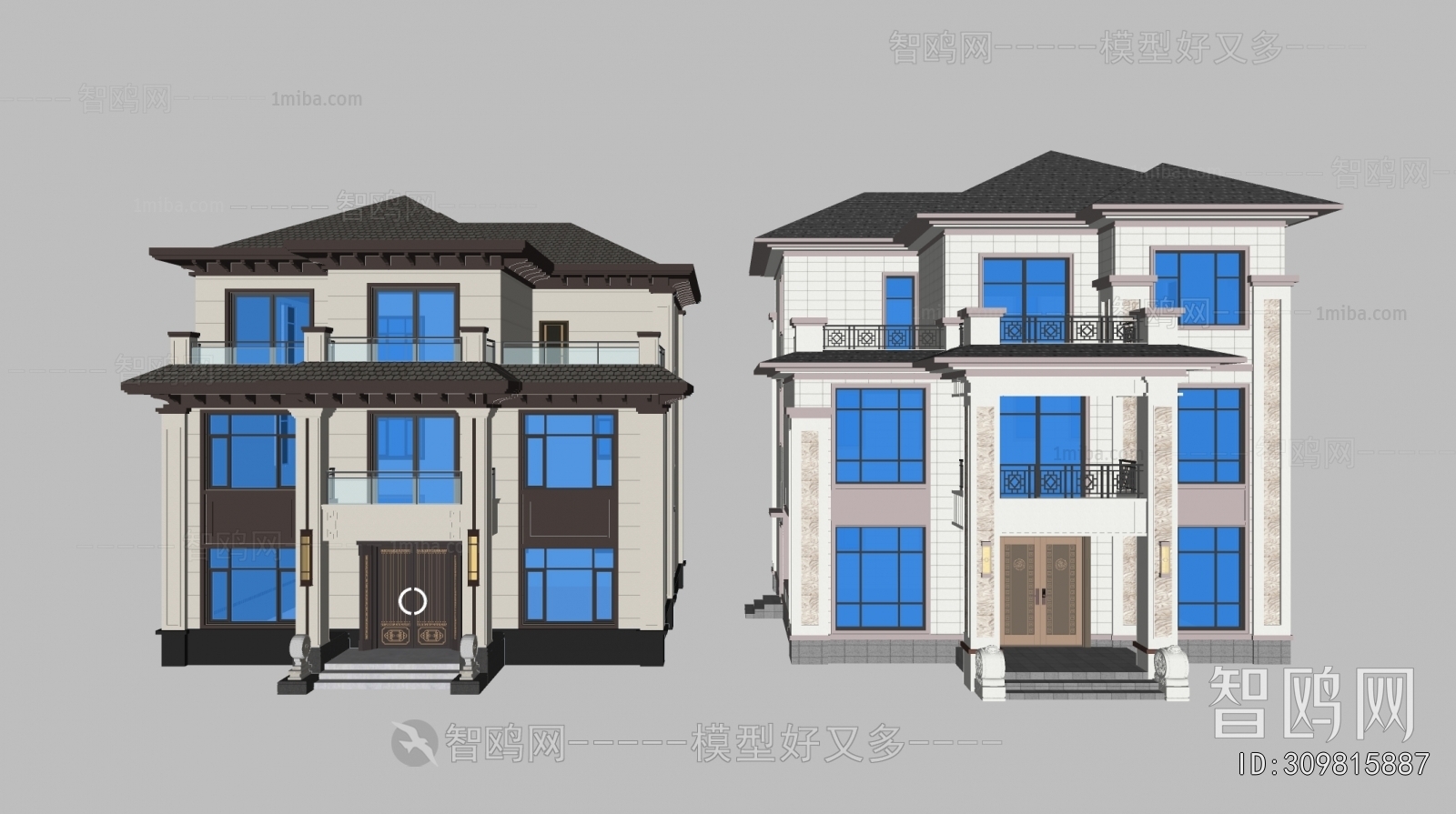 New Chinese Style Detached Villa