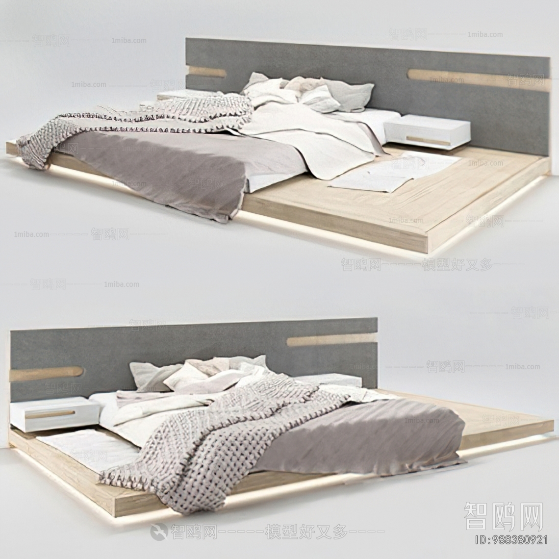 Modern Double Bed