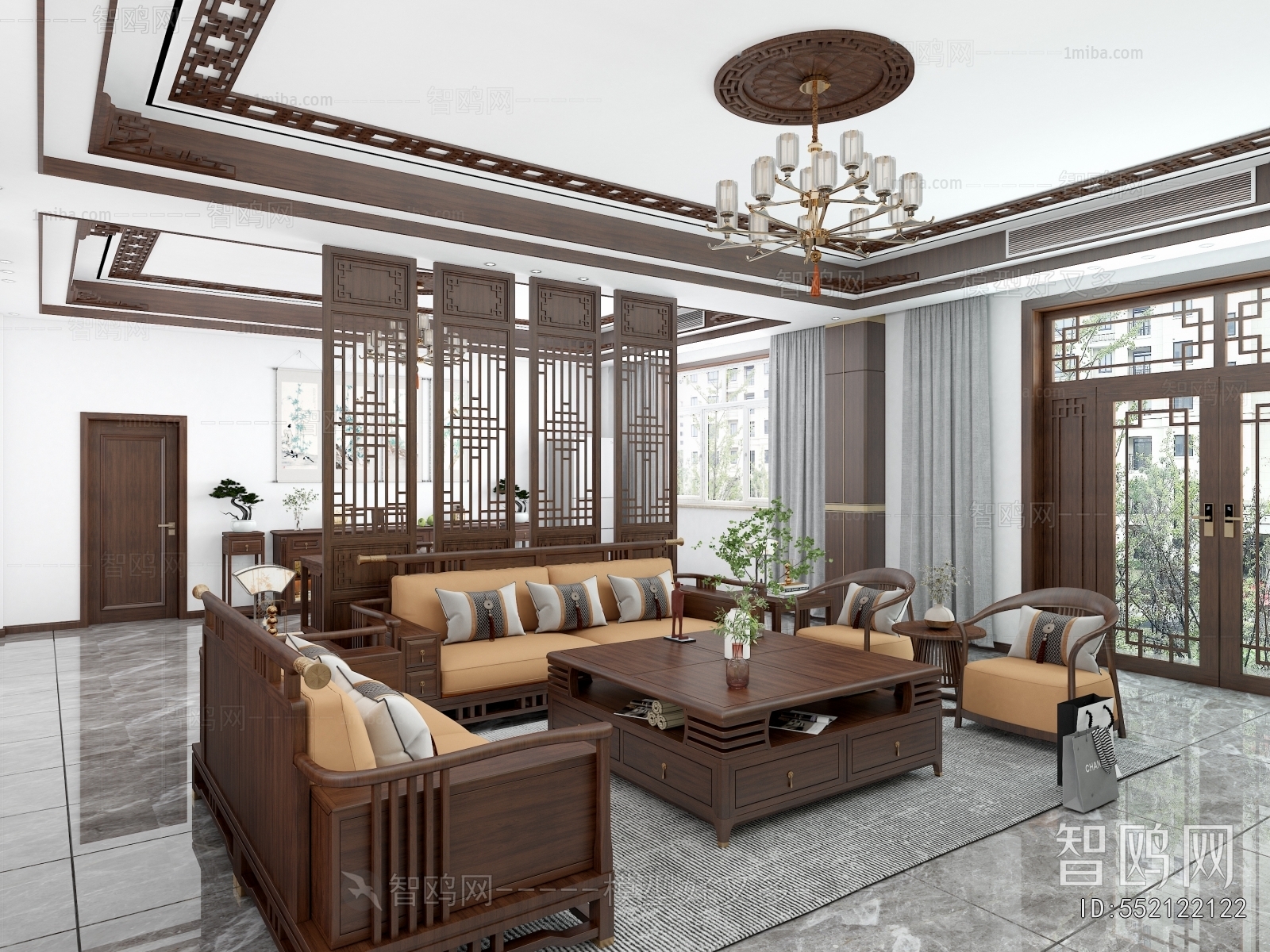 Chinese Style A Living Room