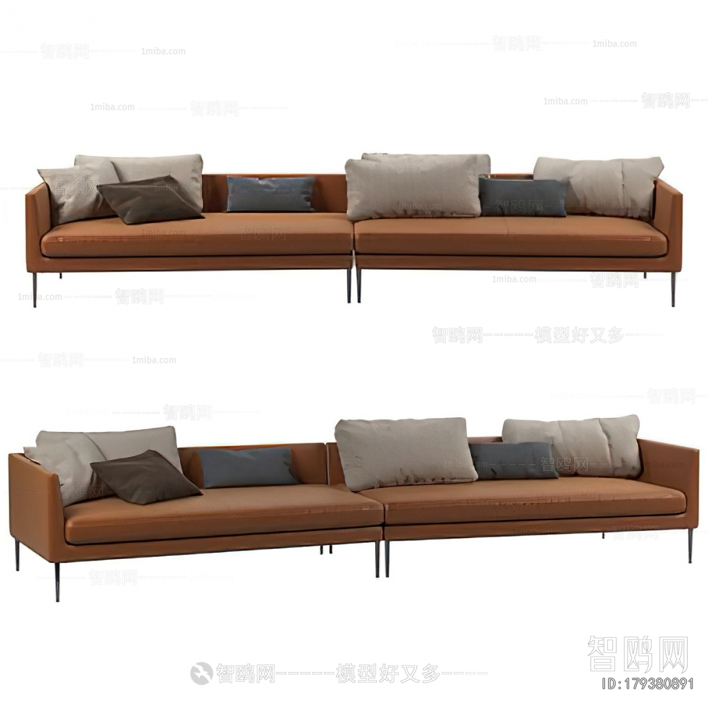 Modern Multi Person Sofa