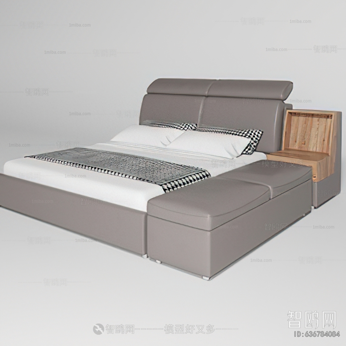 Modern Double Bed