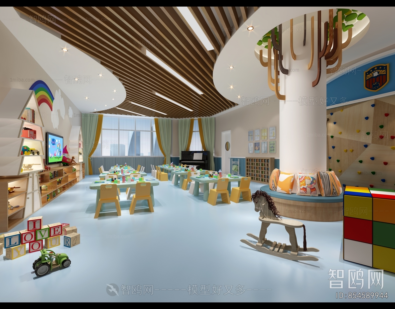 Modern Children's Playroom