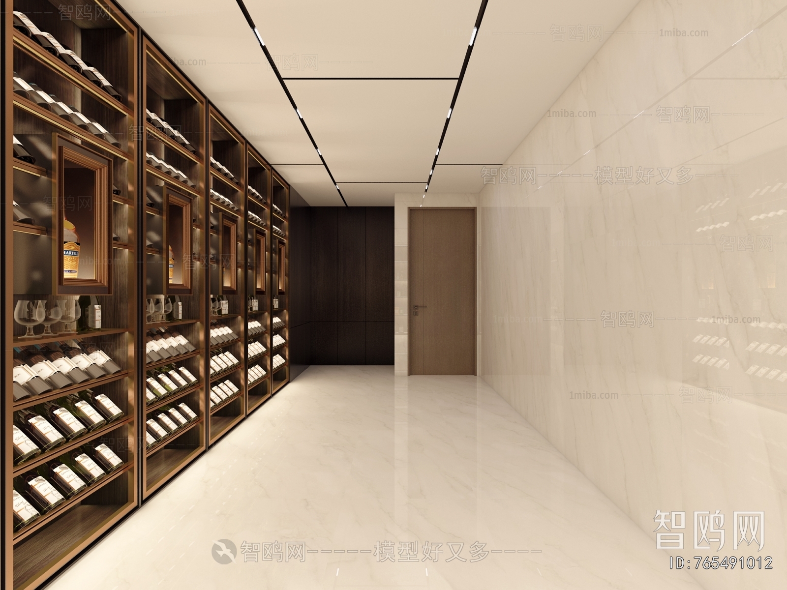 Modern Wine Cellar/Wine Tasting Room