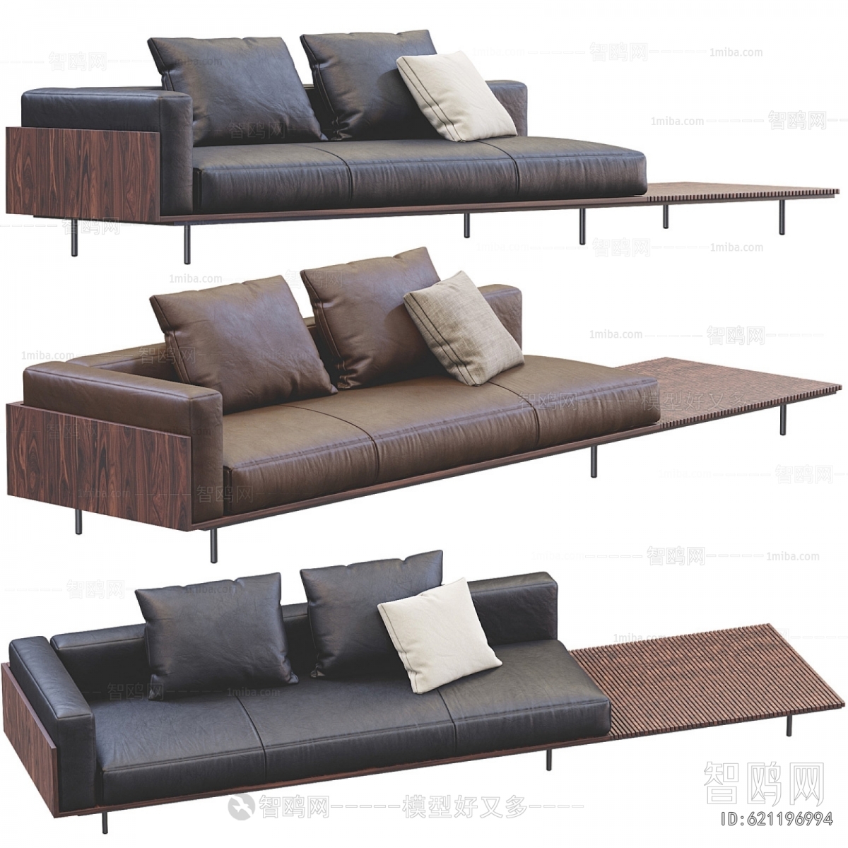 Modern Three-seat Sofa