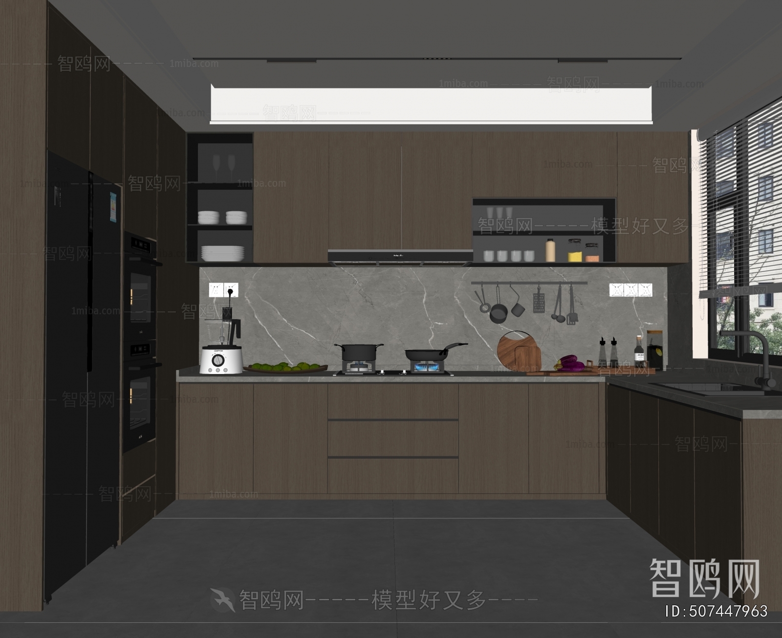 Modern The Kitchen