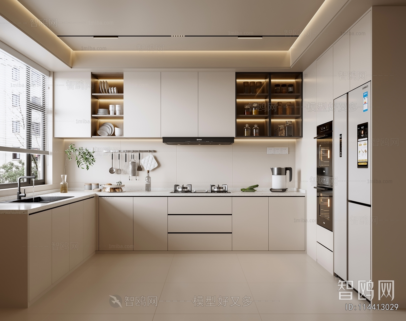 Modern The Kitchen