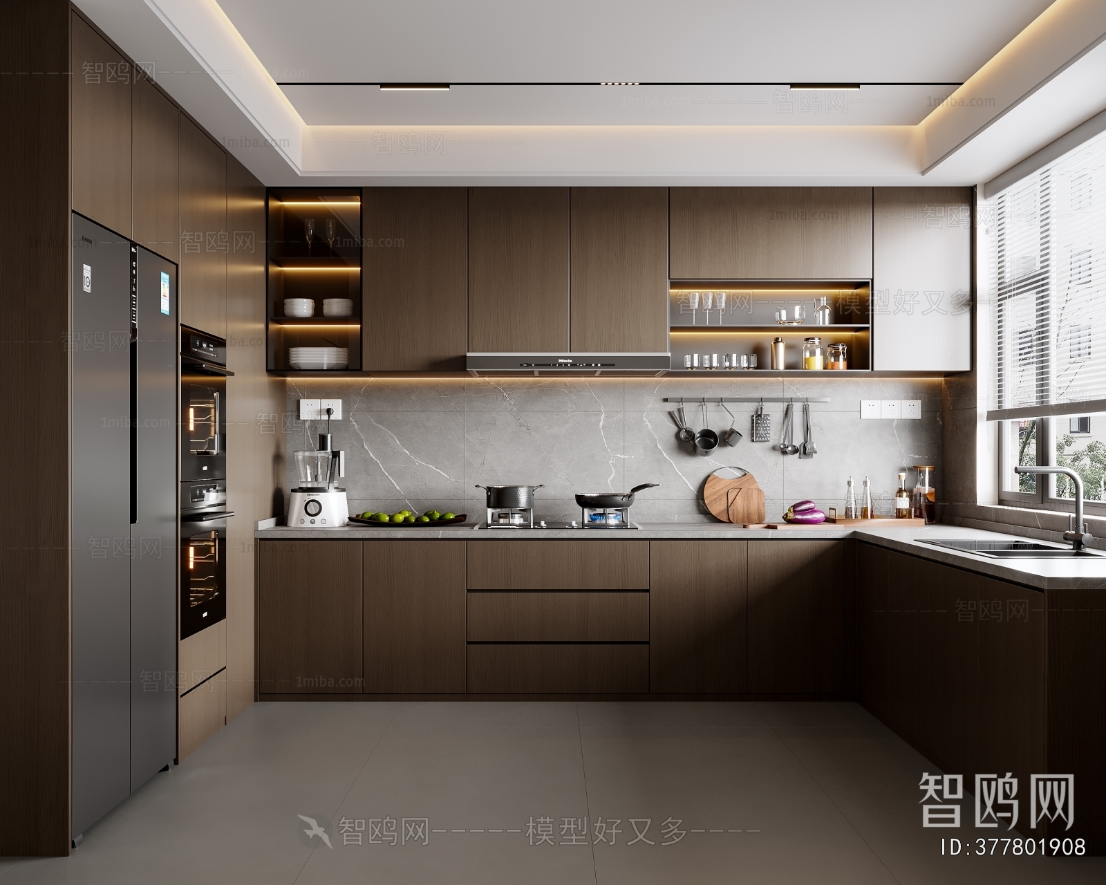 Modern The Kitchen