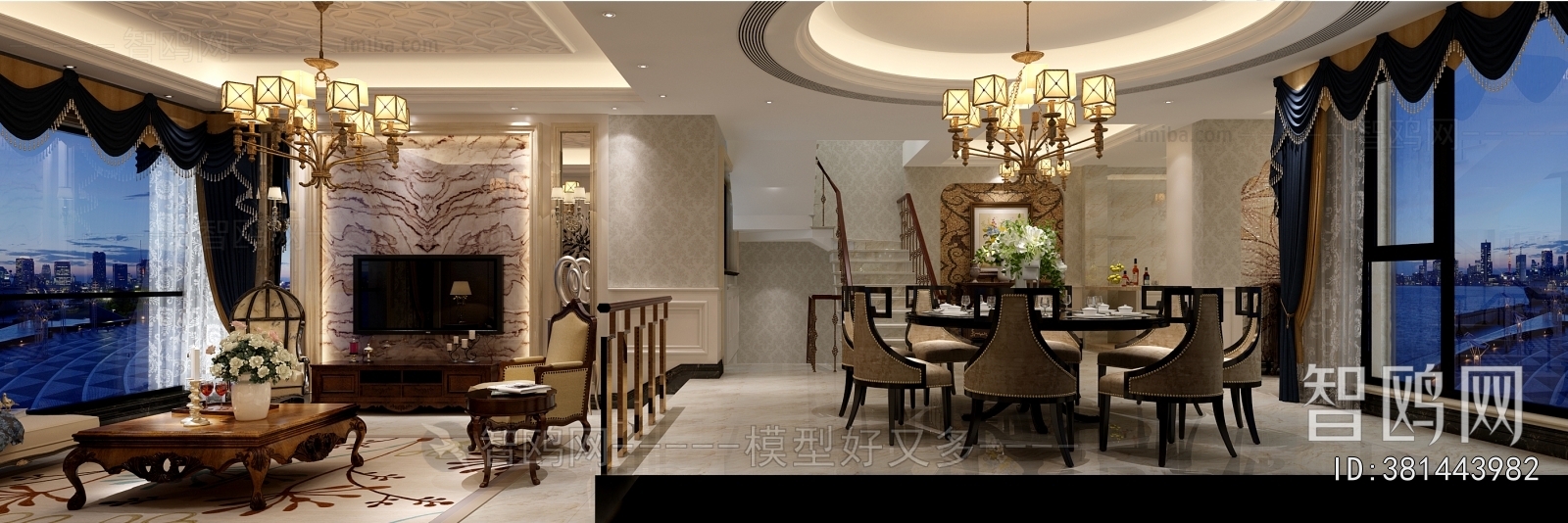 European Style Dining Room