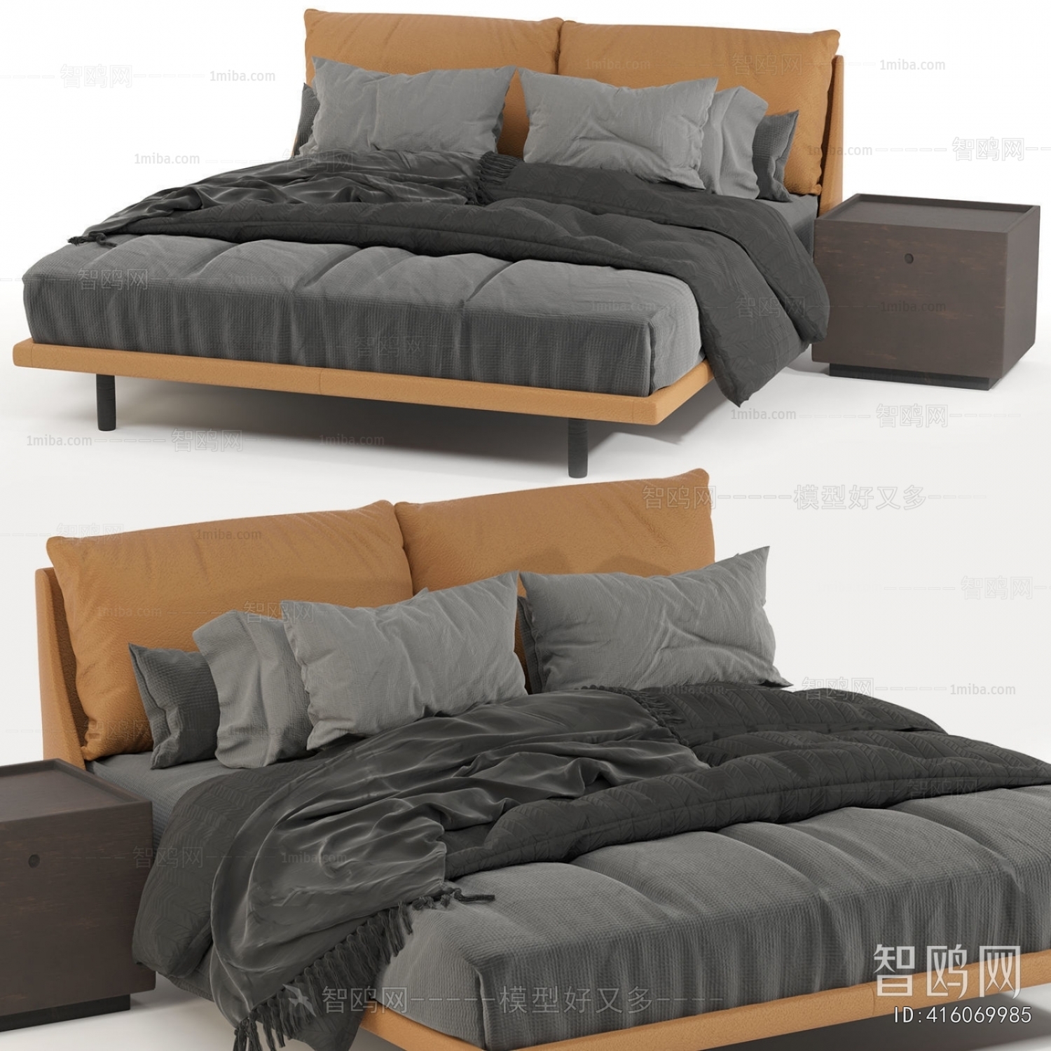 Modern Double Bed