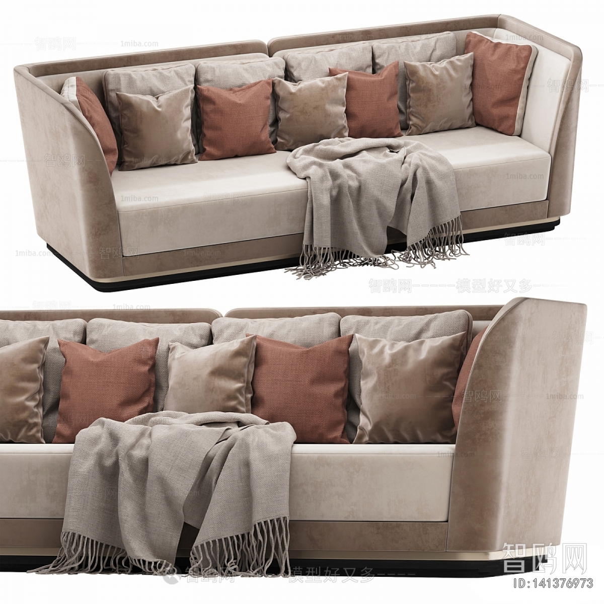 Modern Three-seat Sofa