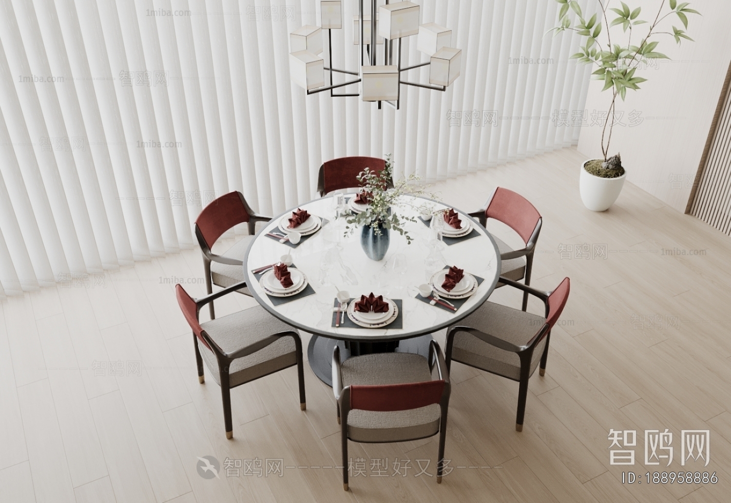 New Chinese Style Dining Table And Chairs