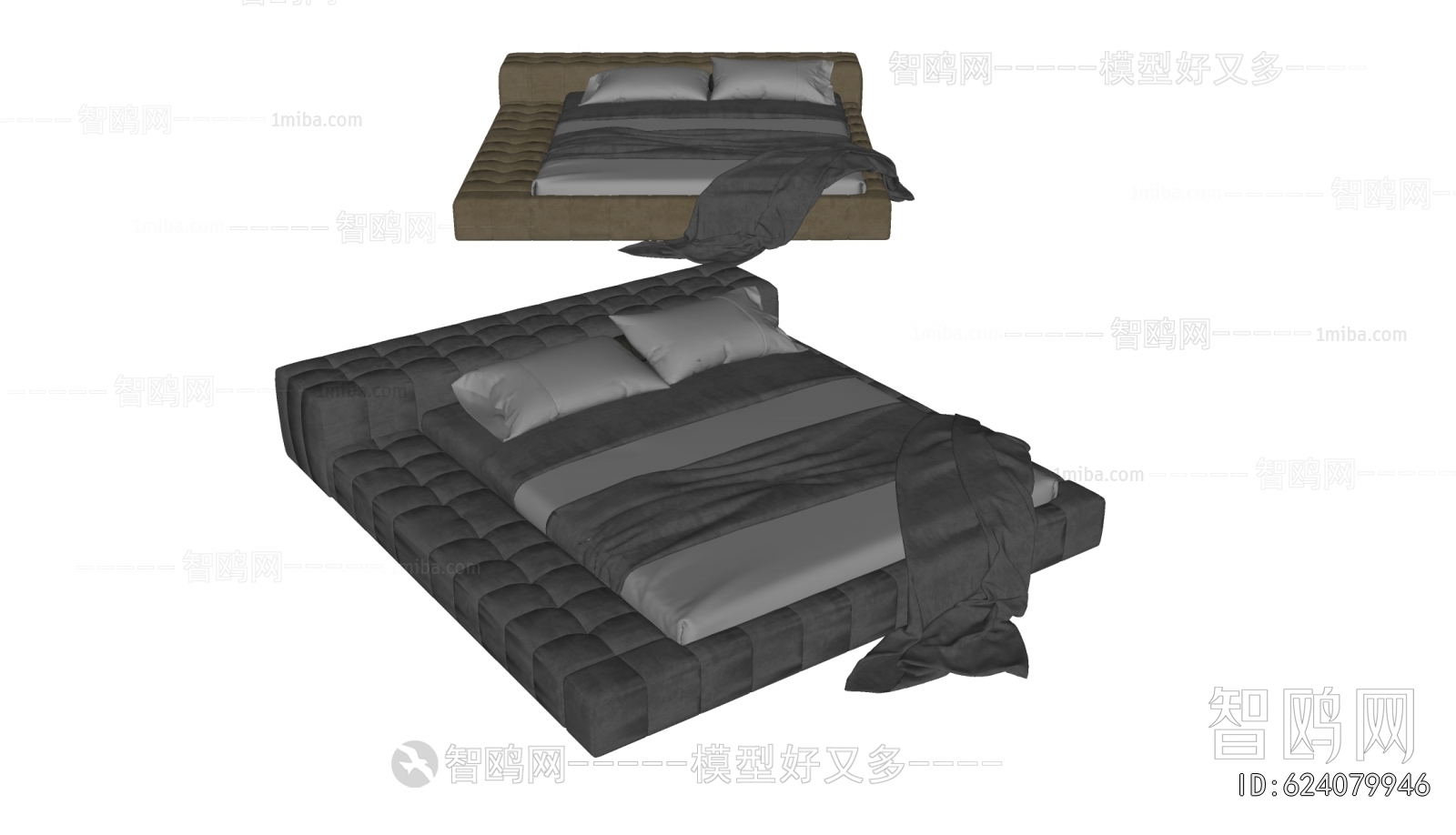 Modern Double Bed