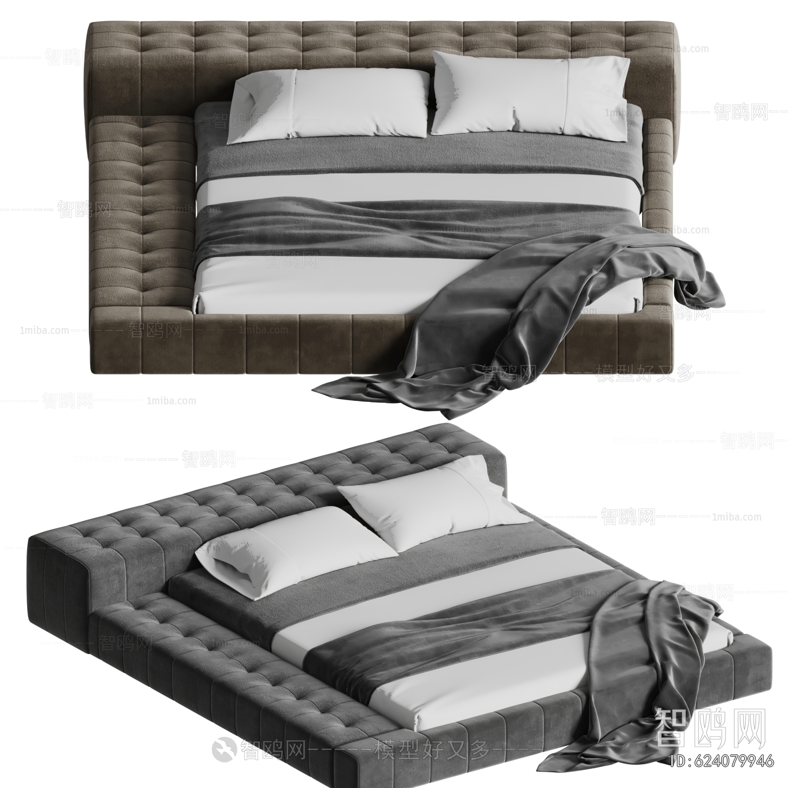 Modern Double Bed