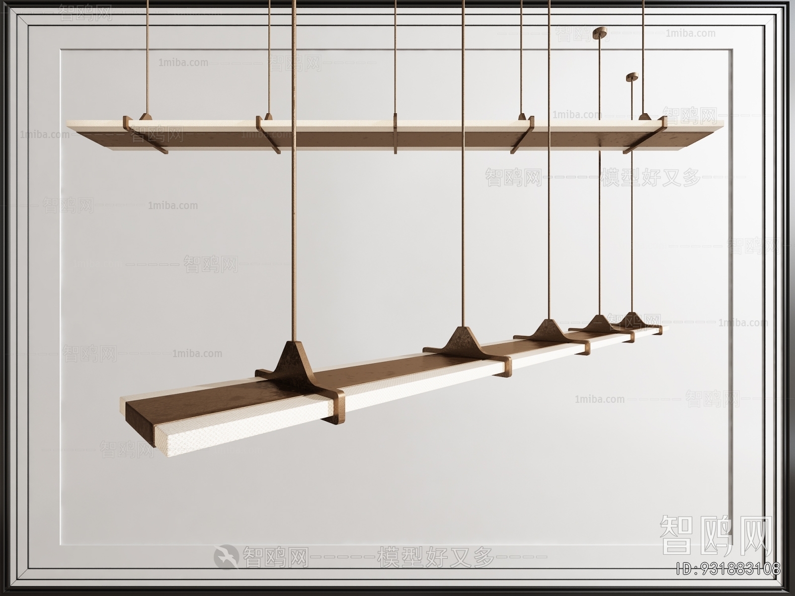 Modern Long Chandelier