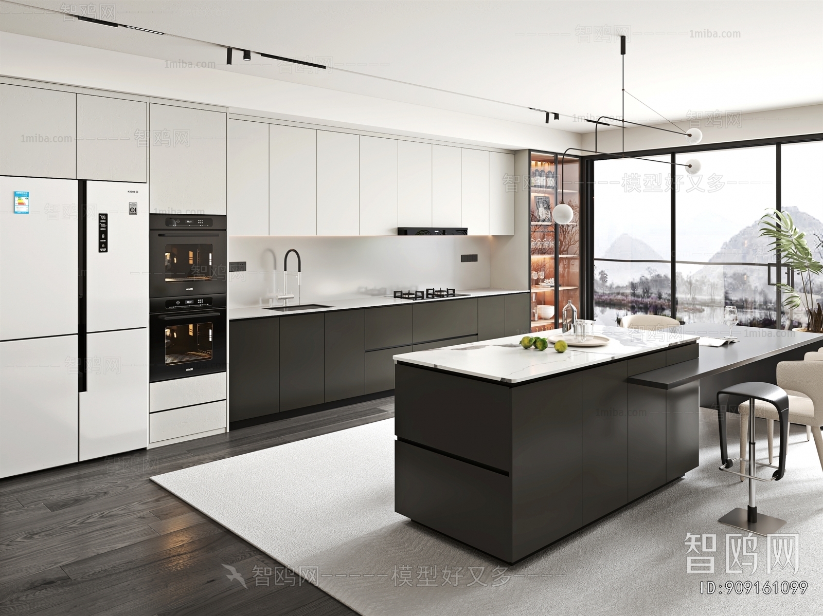 Modern The Kitchen