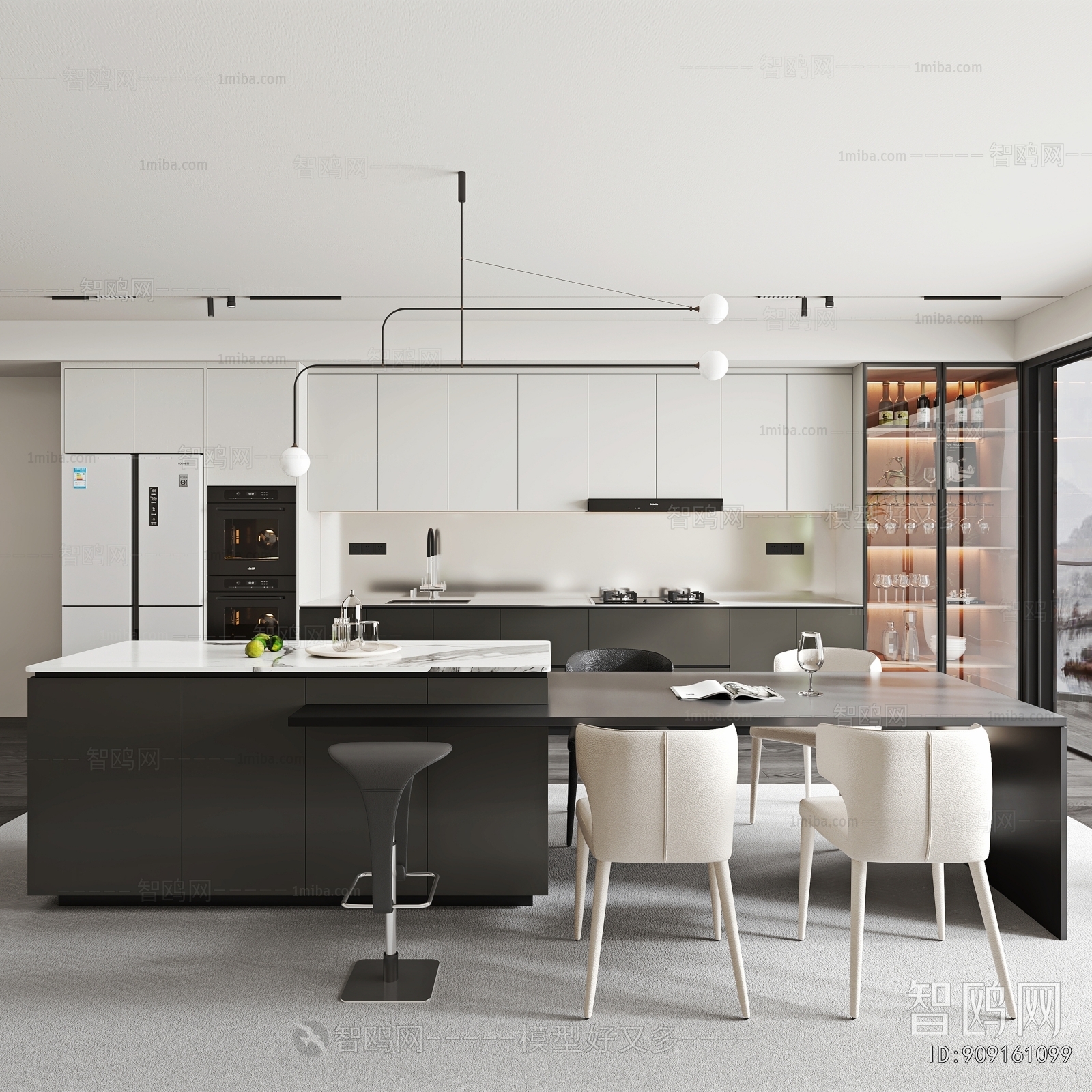 Modern The Kitchen