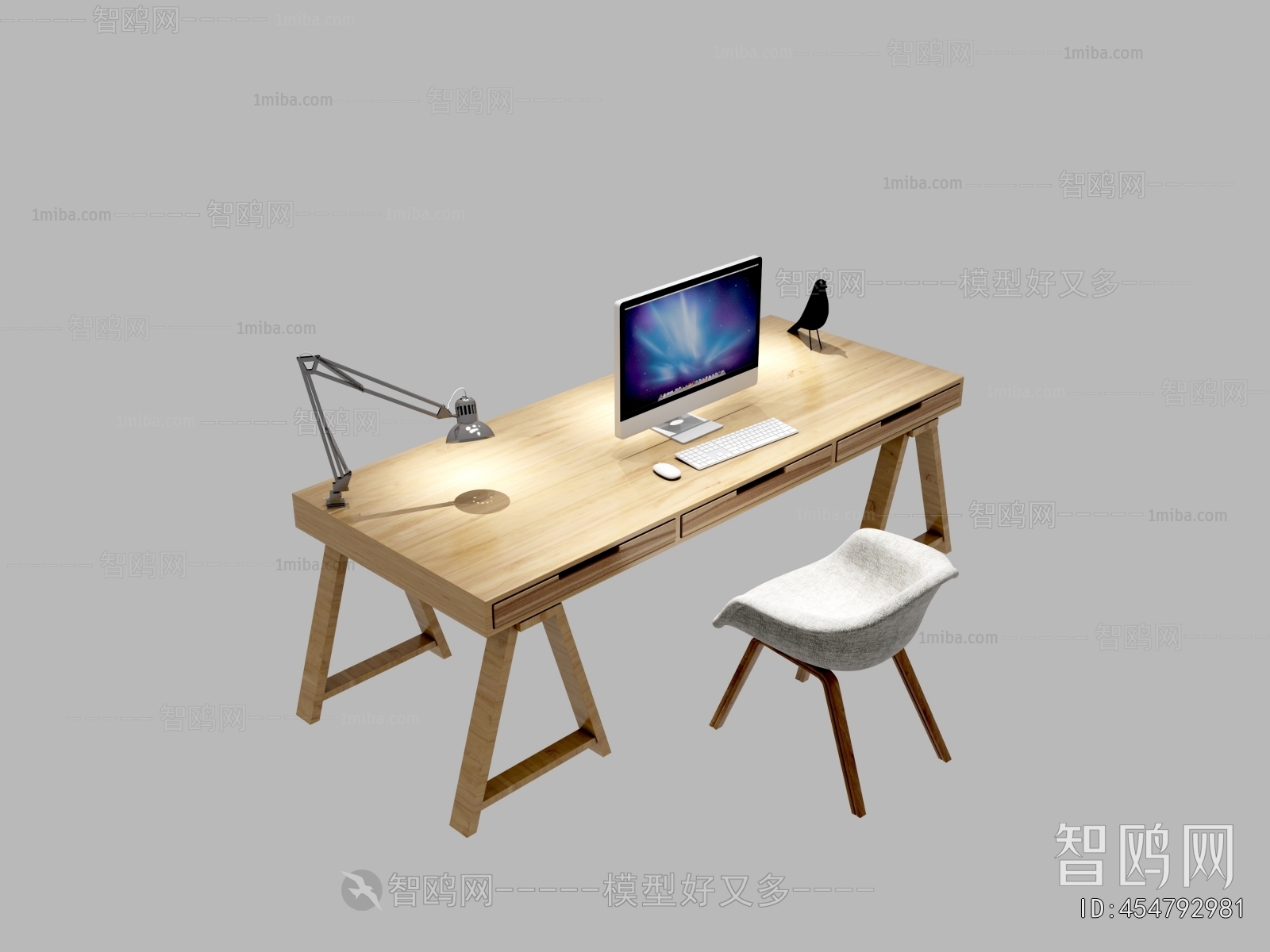 Modern Computer Desk And Chair