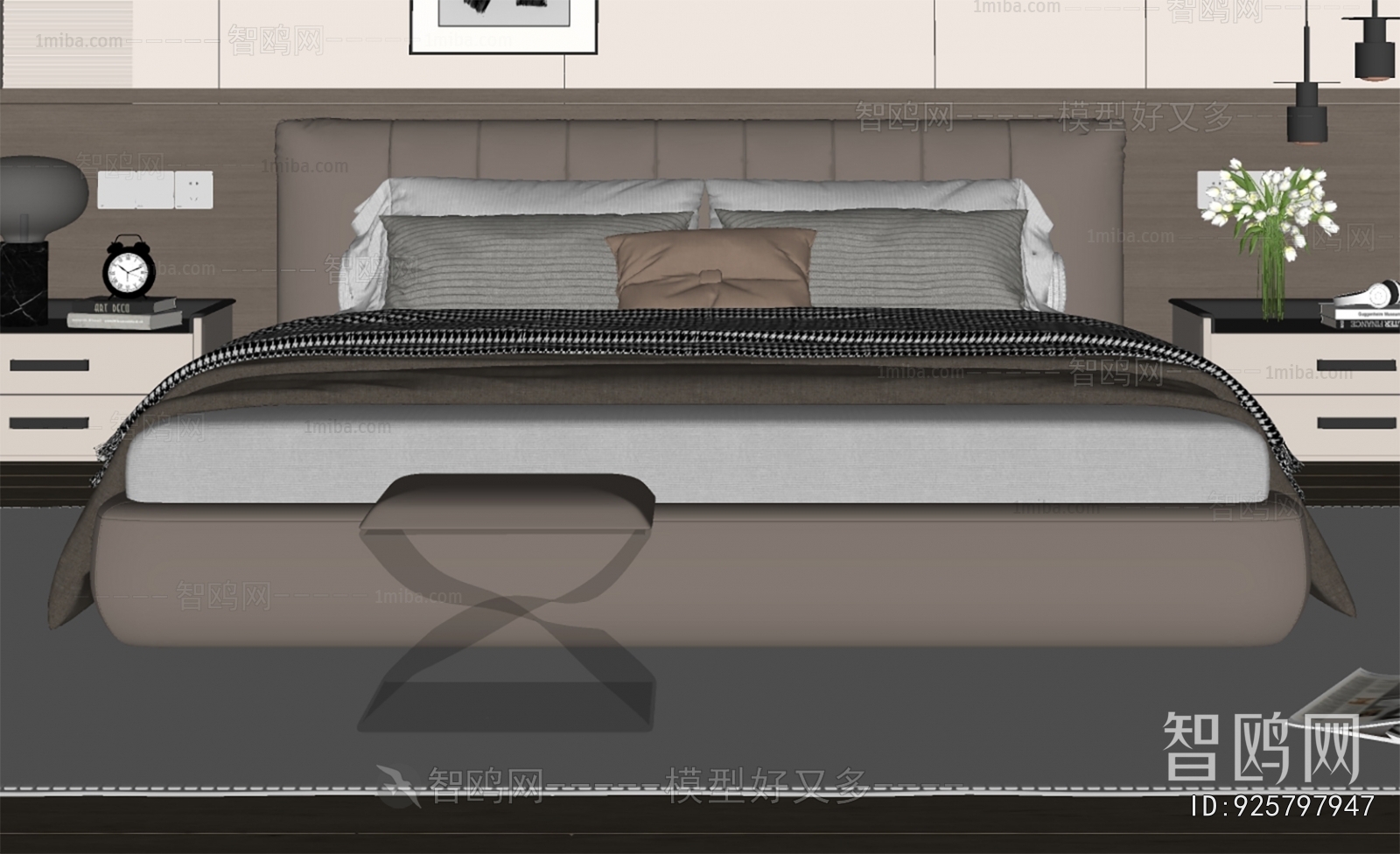 Modern Double Bed