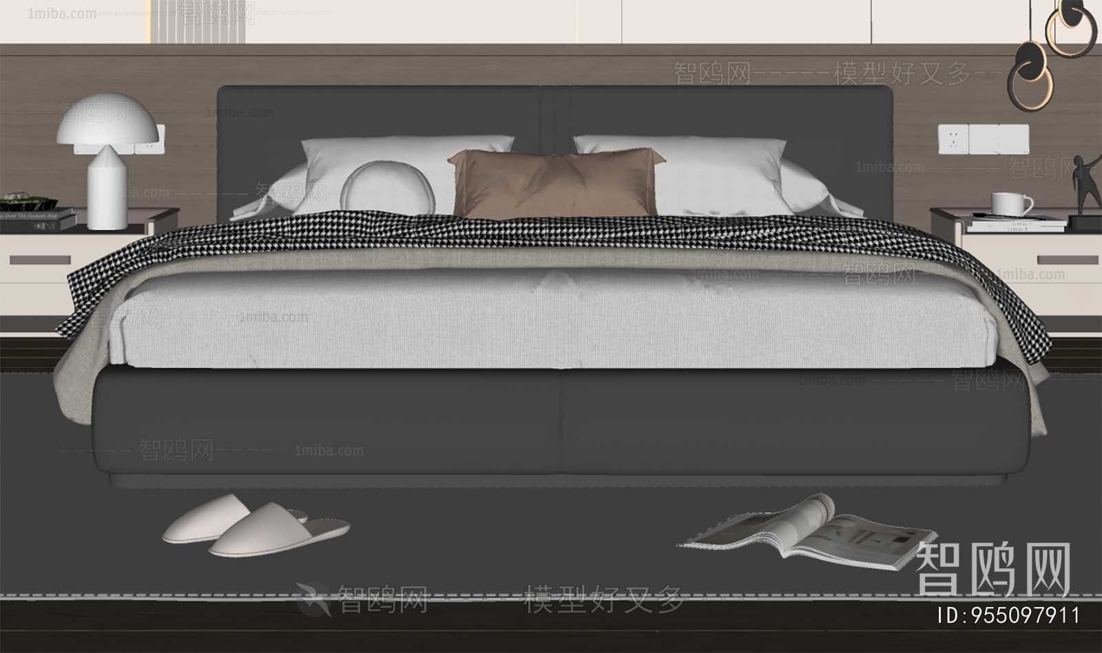 Modern Double Bed