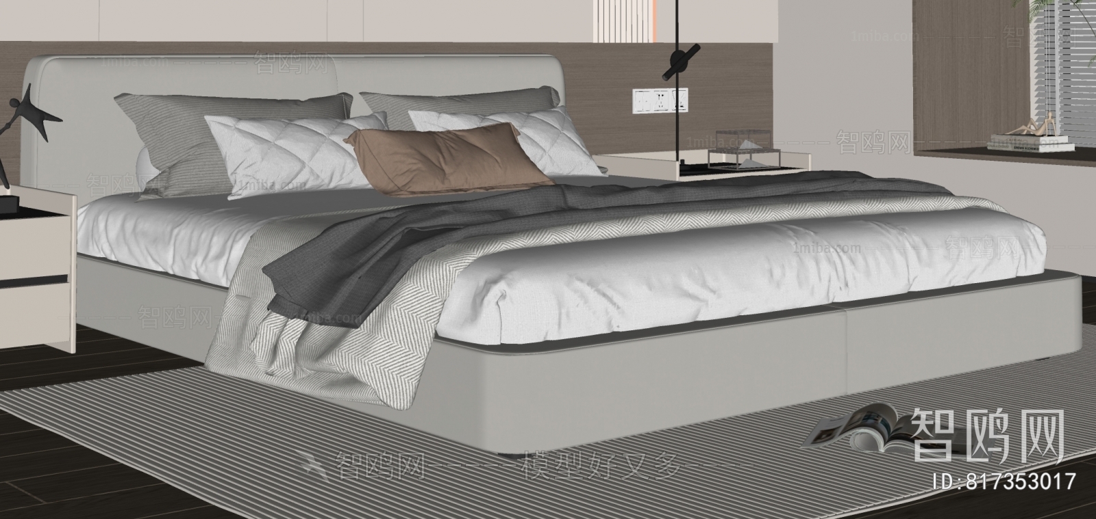 Modern Double Bed