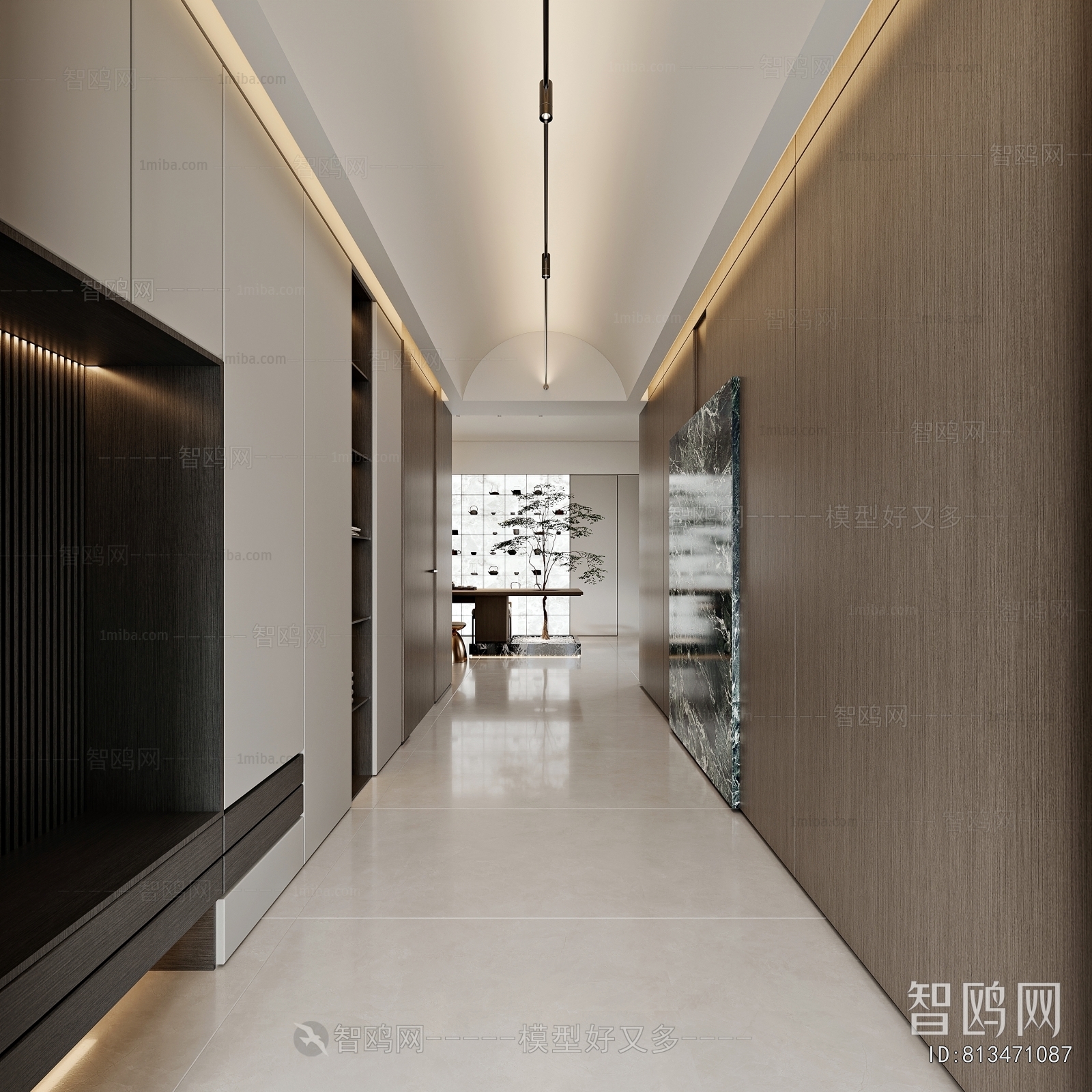 Modern Hallway