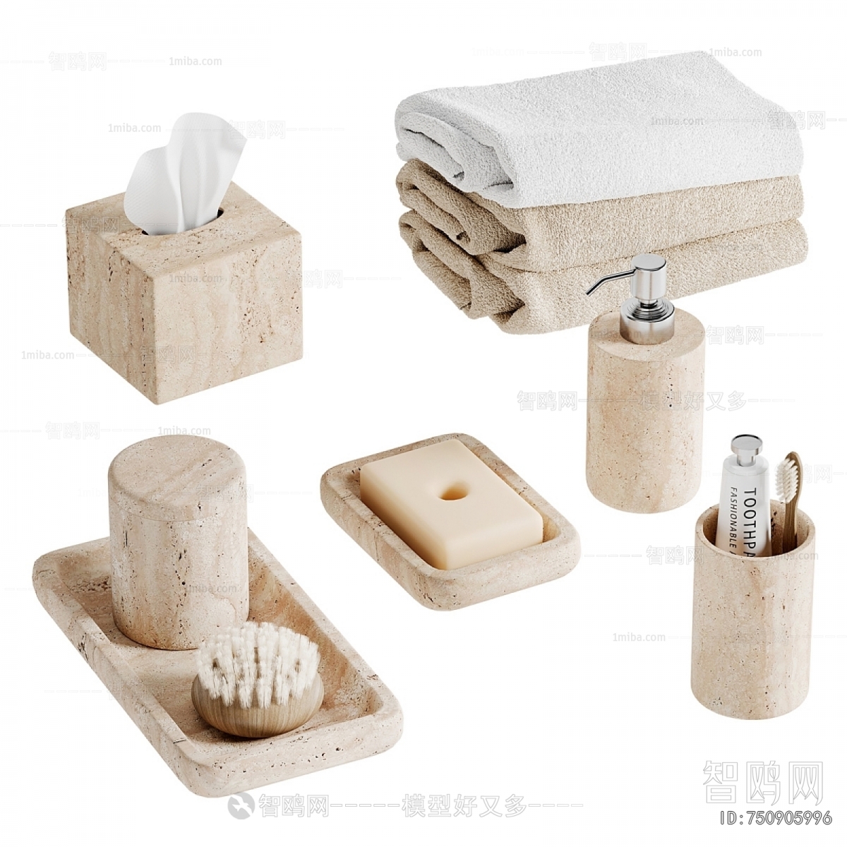 Modern Bathroom Set