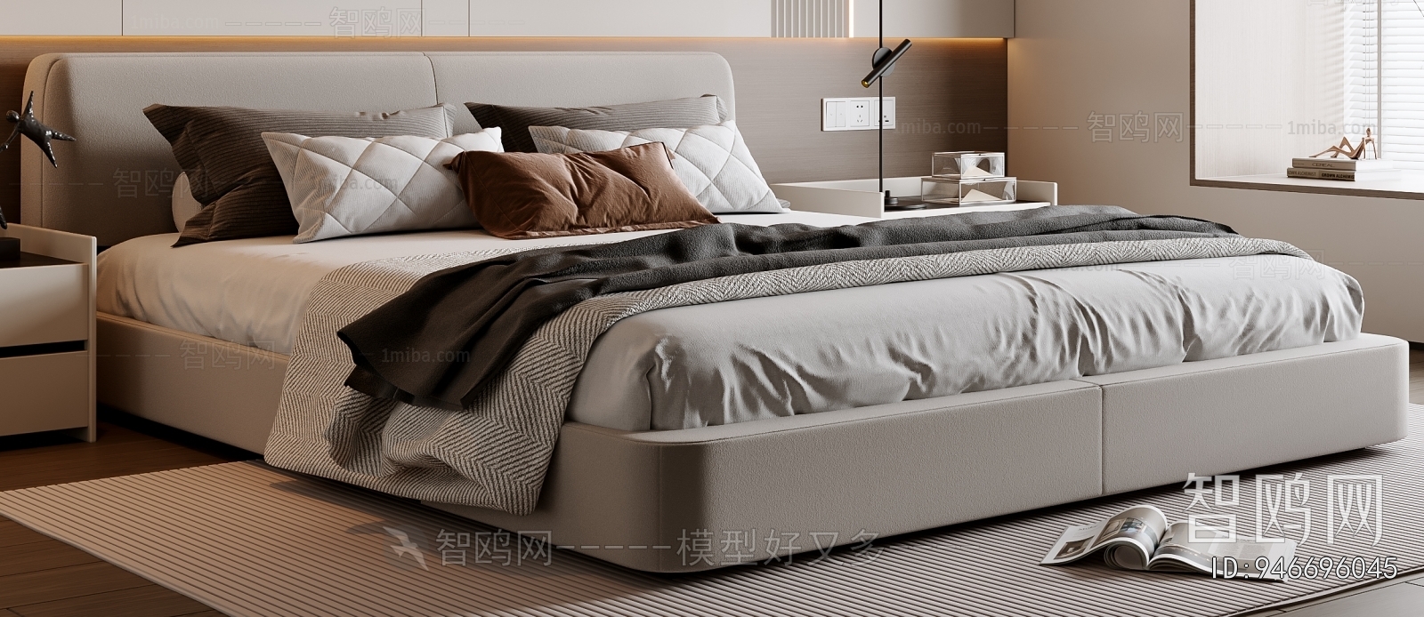 Modern Double Bed