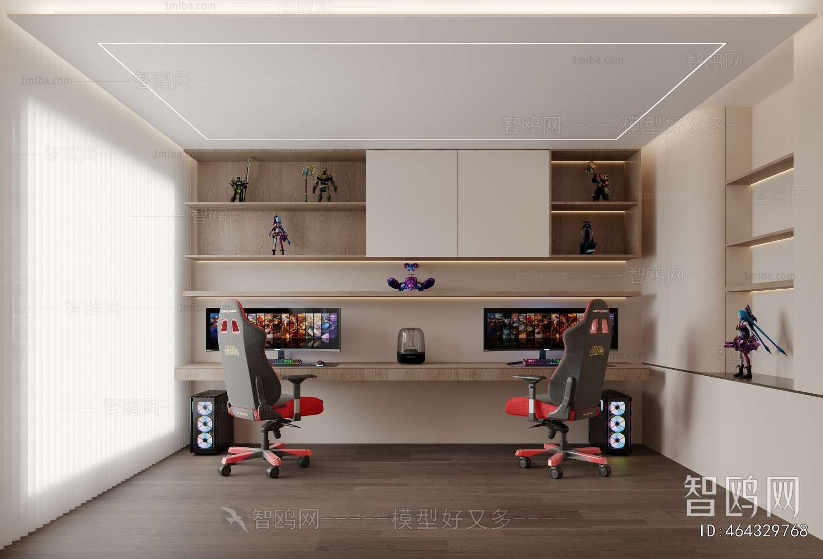 Modern E-sports Room