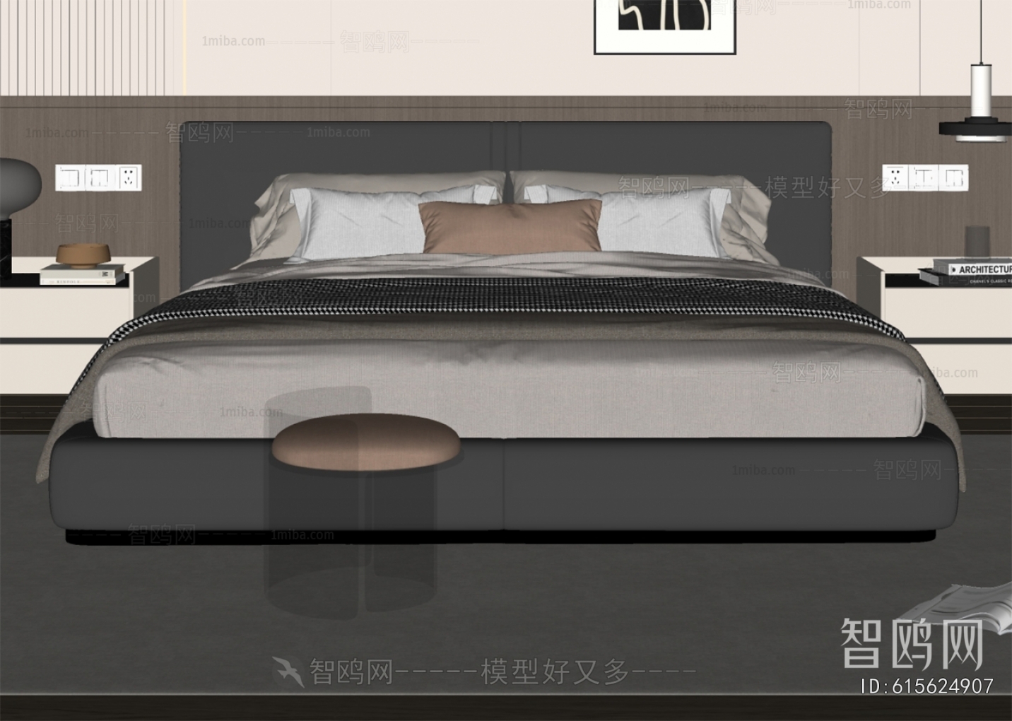 Modern Double Bed