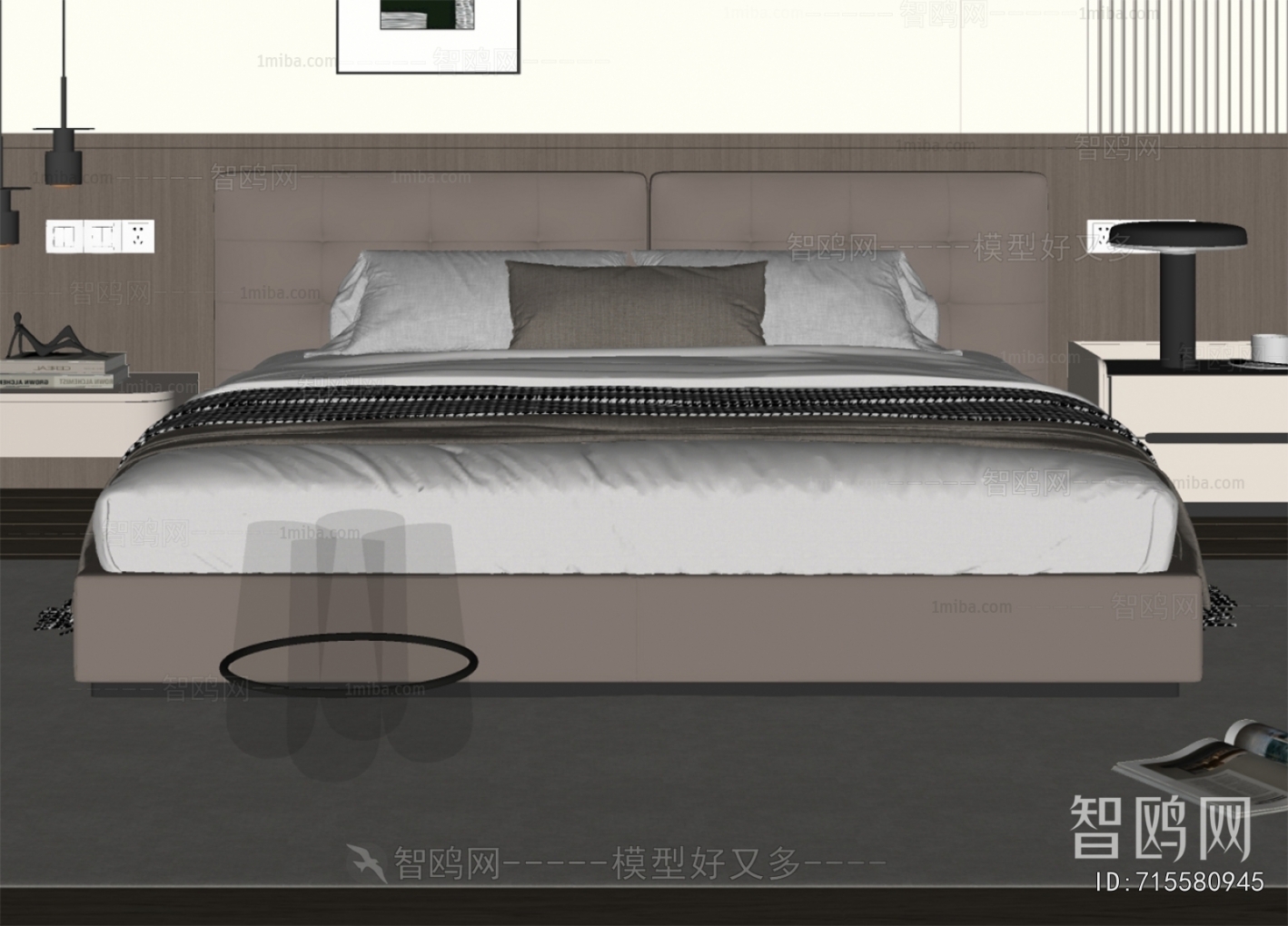 Modern Double Bed