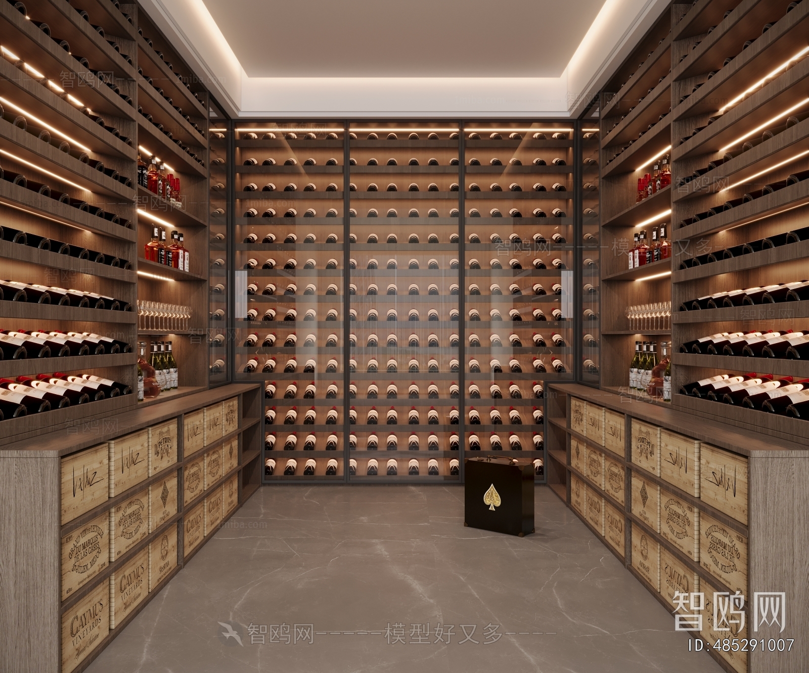 Modern Wine Cellar/Wine Tasting Room