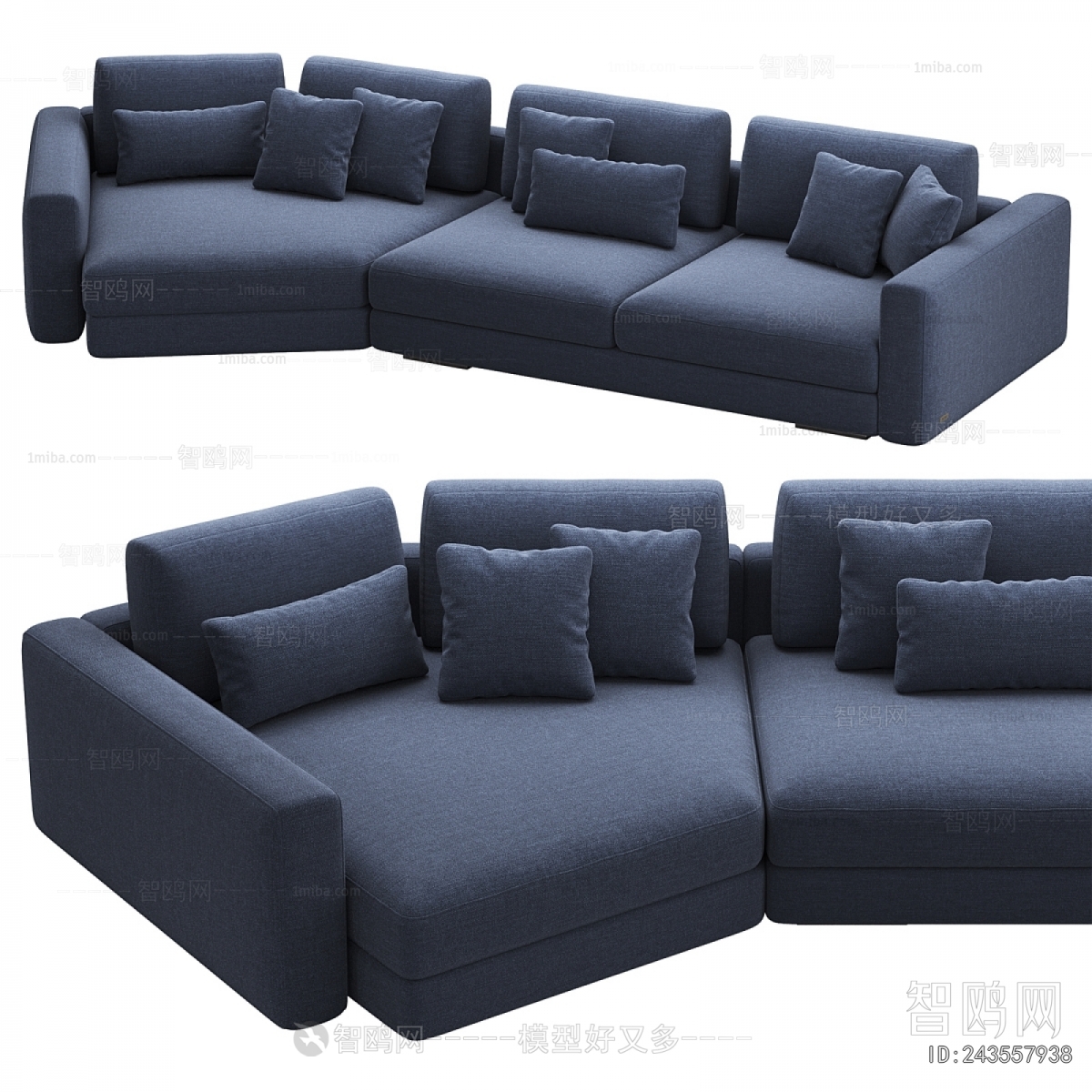 Modern Multi Person Sofa